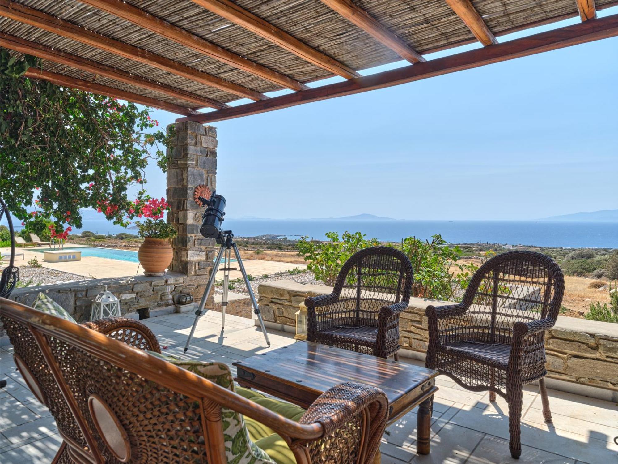 Oscar Villa, 180 Panoramic Sea Views And Pool * Aspro Chorio