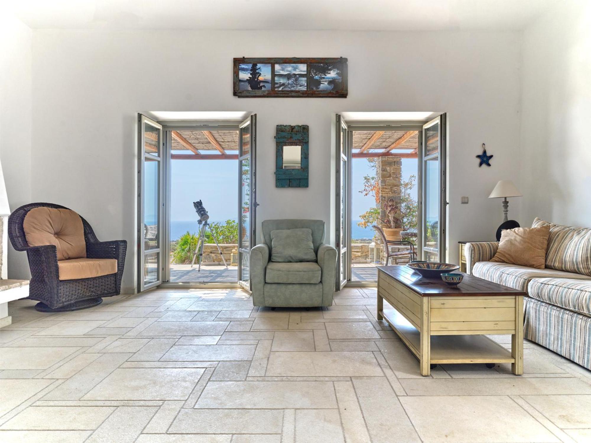 Villa Oscar Villa, 180 Panoramic Sea Views And Pool Aspro Chorio