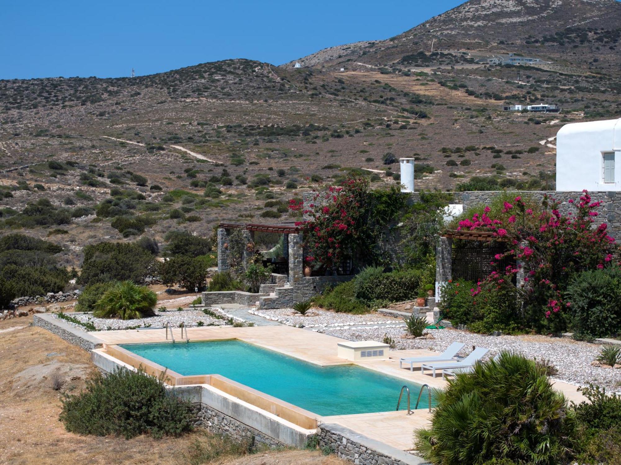 Oscar Villa, 180 Panoramic Sea Views And Pool Aspro Chorio