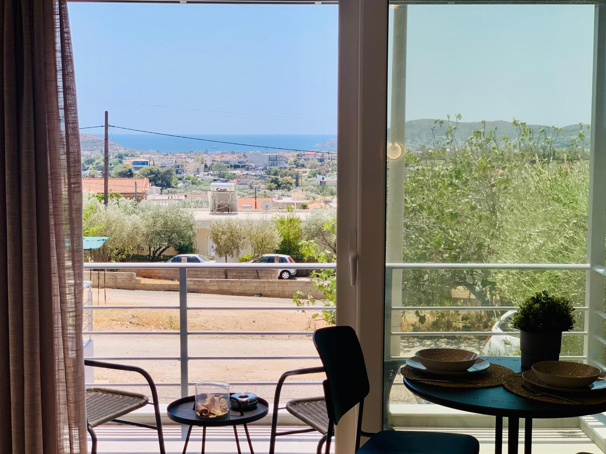 Thelfi Luxury In Attica - Close To Varkiza - Sea View Apartment *