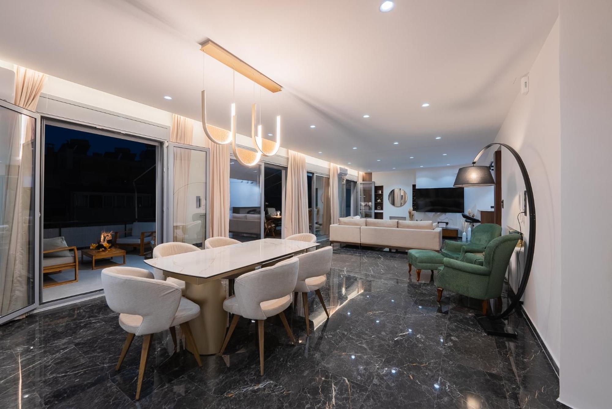 Apartment Luxury 4bdrm Penthouse With Jacuzzi Near Acropolis *