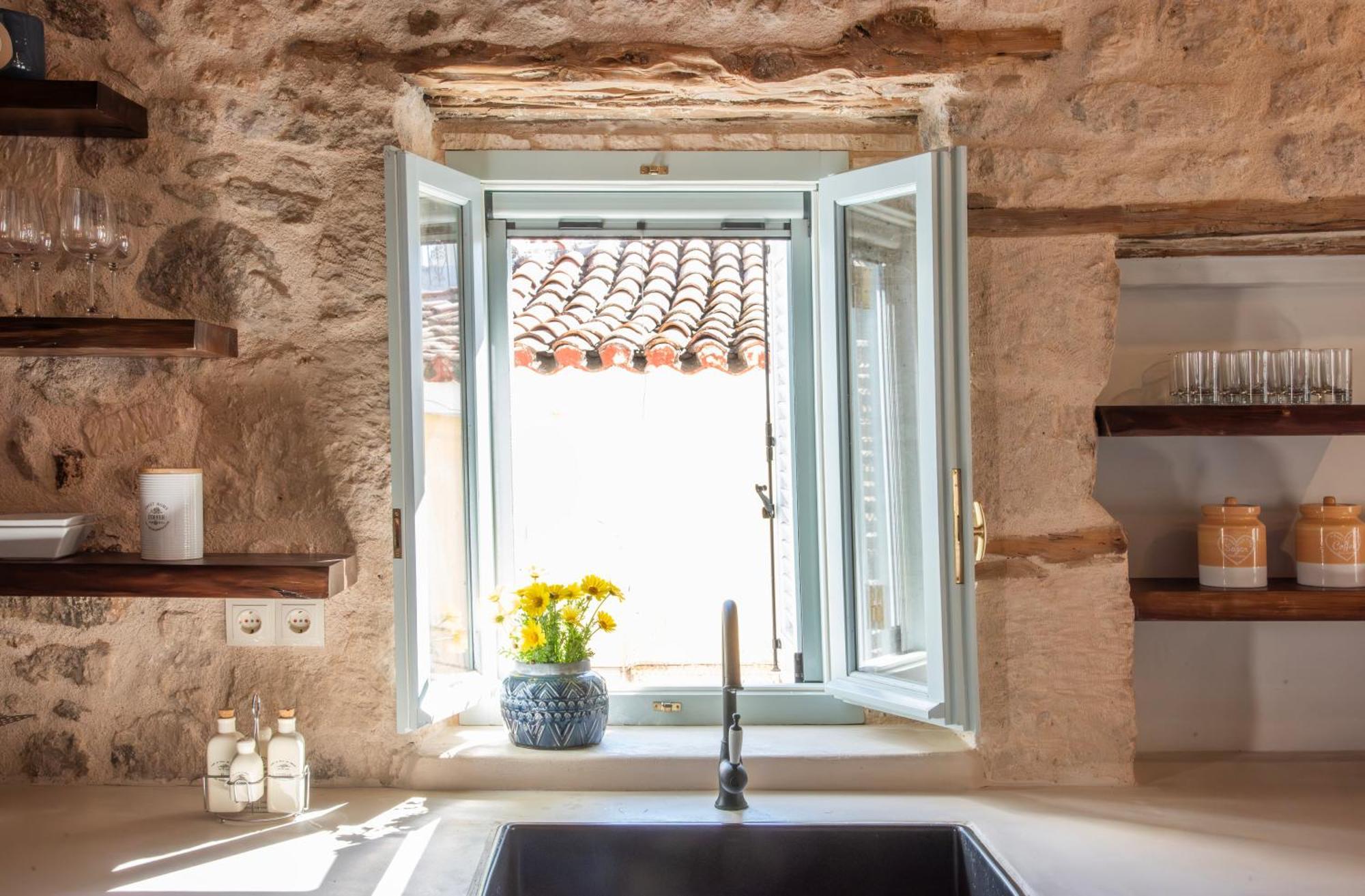 Wood And Stone Town ηouse Apartment Aegina
