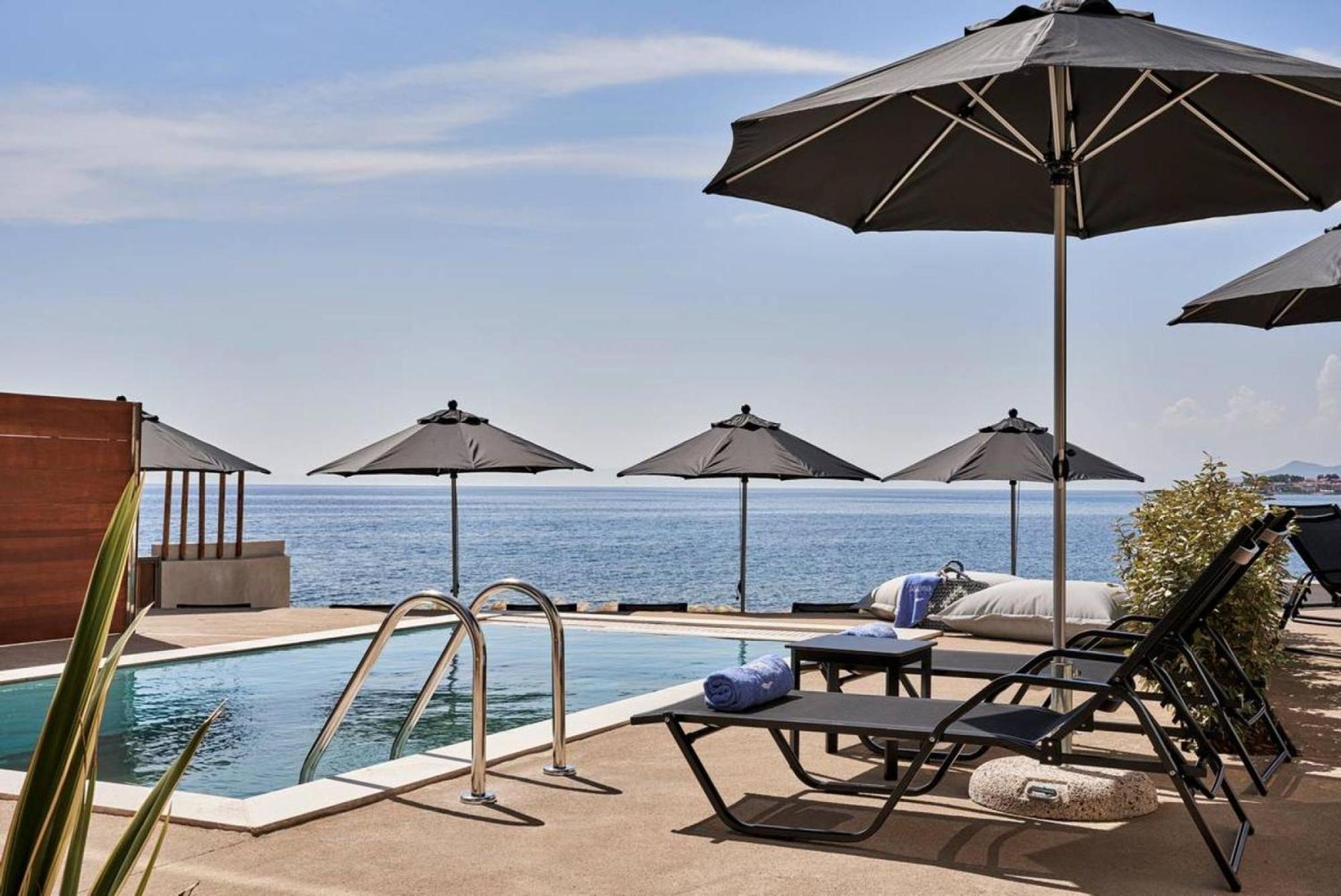 Beachfront Alassa With Private Pools