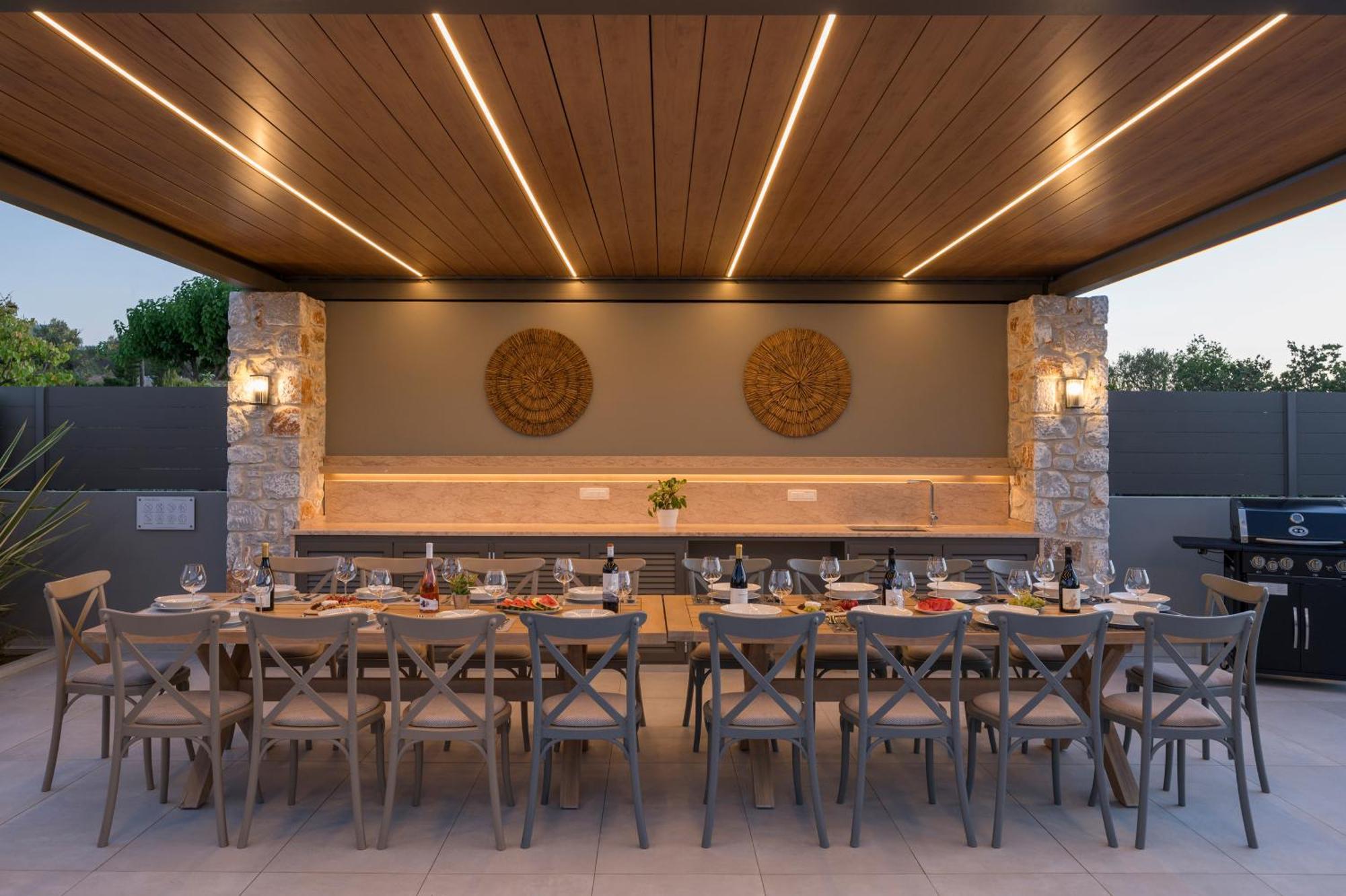 Imperium Luxury Villas-sauna, Jacuzzi, Heated Pool & Gym-chania Villa Kato Galatas
