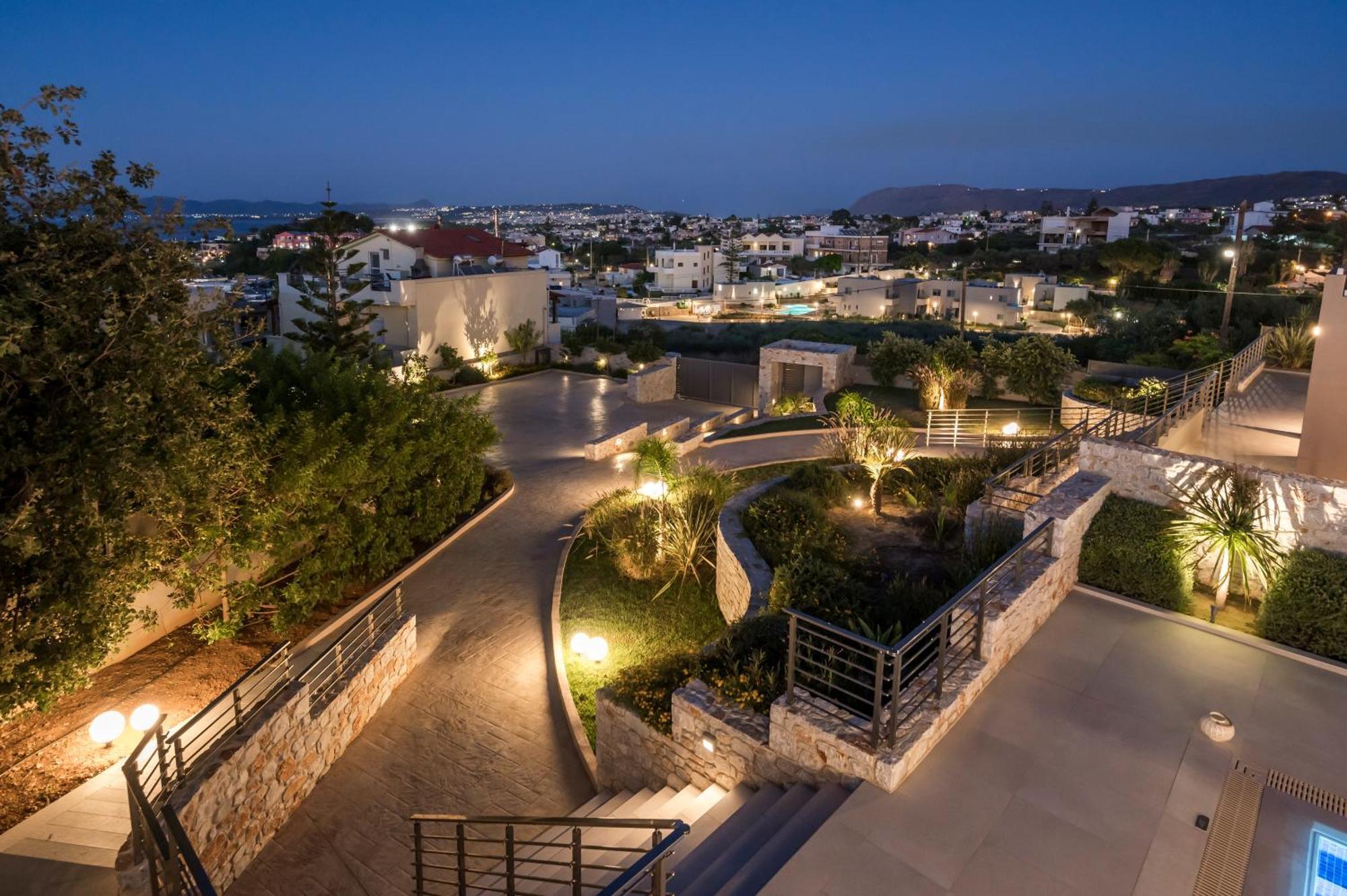 Imperium Luxury Villas-sauna, Jacuzzi, Heated Pool & Gym-chania