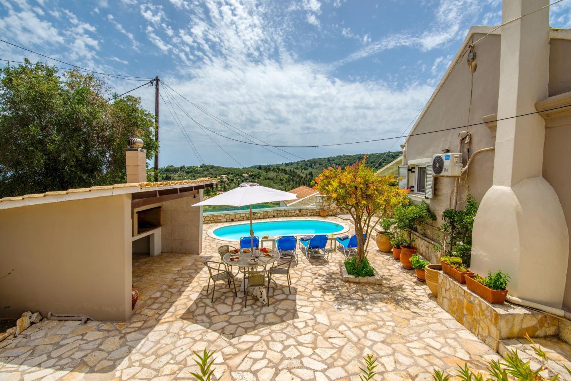 Villa Loggos Seaview With Private Pool By Konnect
