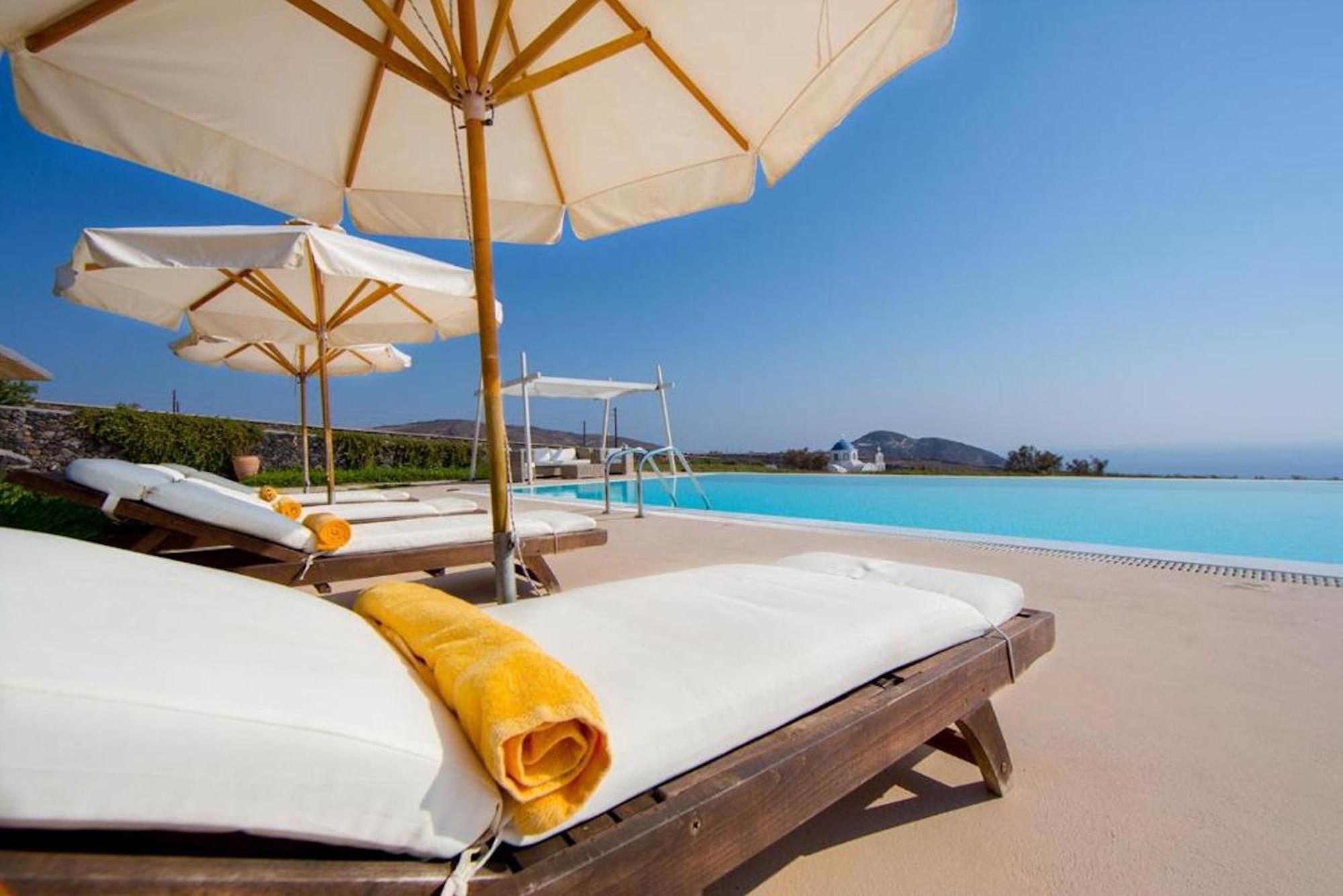Villa Wonderful Santorini Villa 5 En-Suite Bedrooms Villa Elysium Heated Pool Caldera Views Akrotiri *