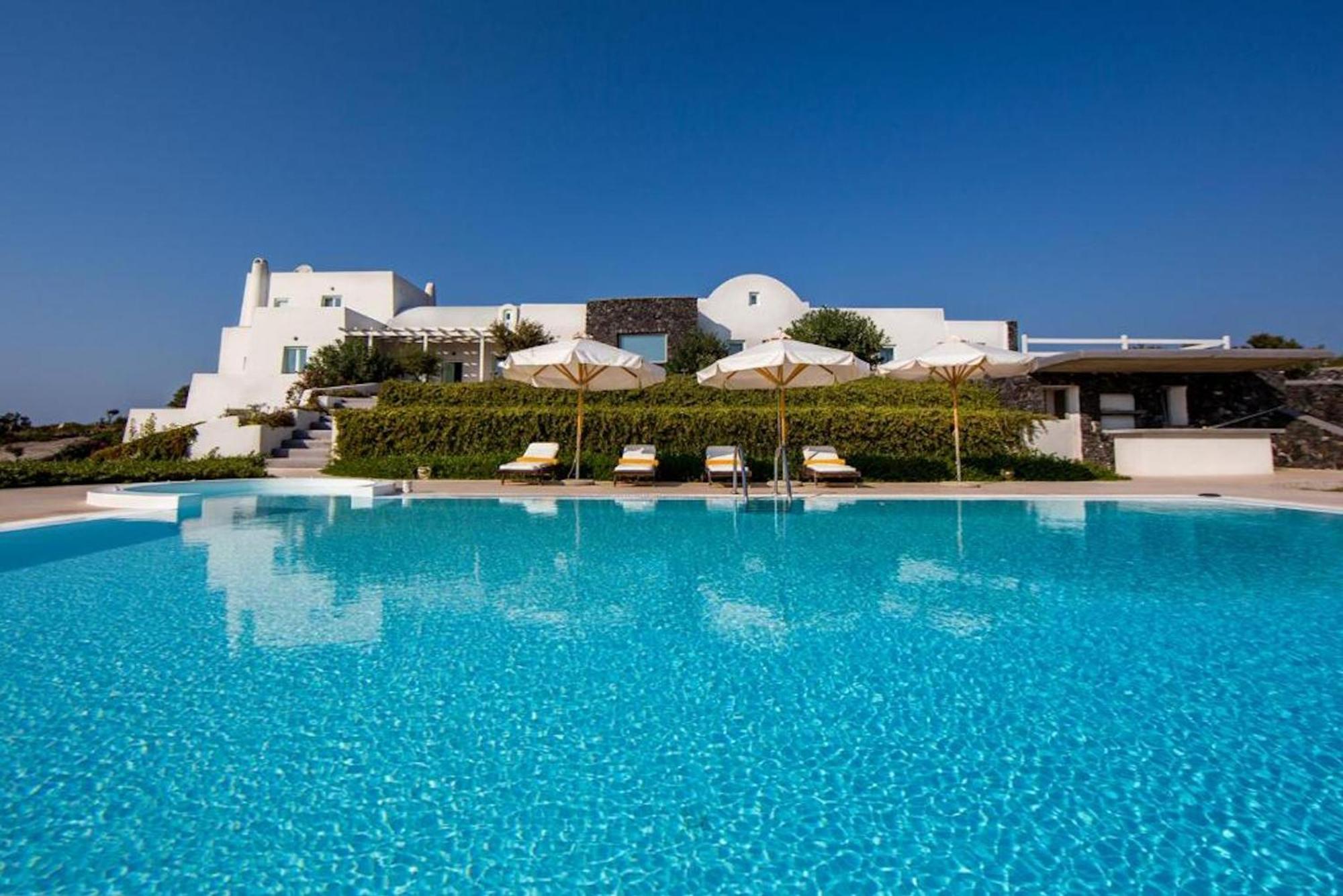 Villa Wonderful Santorini Villa 5 En-Suite Bedrooms Villa Elysium Heated Pool Caldera Views Akrotiri *