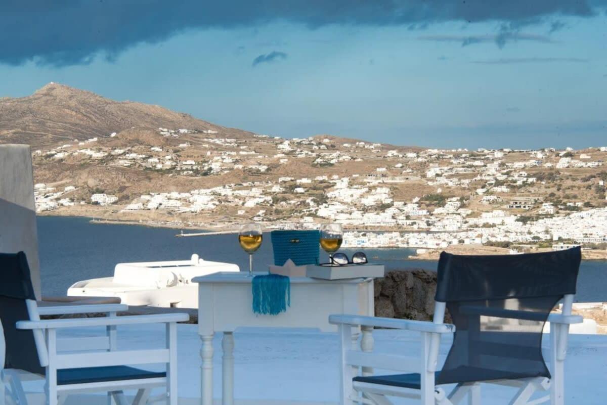 Gorgeous W Ocean Views And Shared Pools! * Ornos (Mykonos)