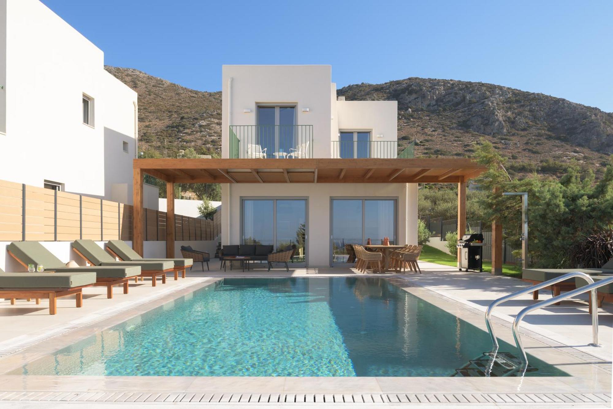 Villa Olvios Villas, With 35m2 Pool & Seaviews, By Thinkvilla