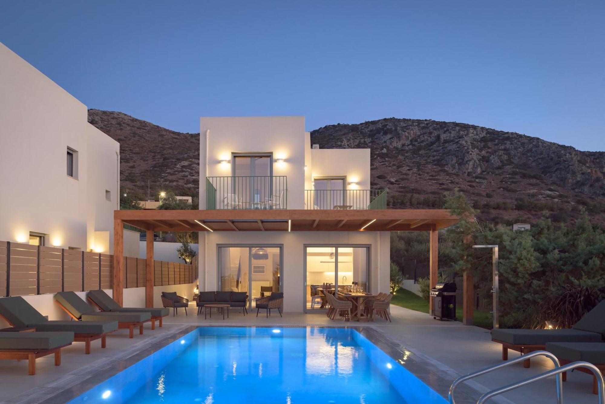 Villa Olvios Villas, With 35m2 Pool & Seaviews, By Thinkvilla