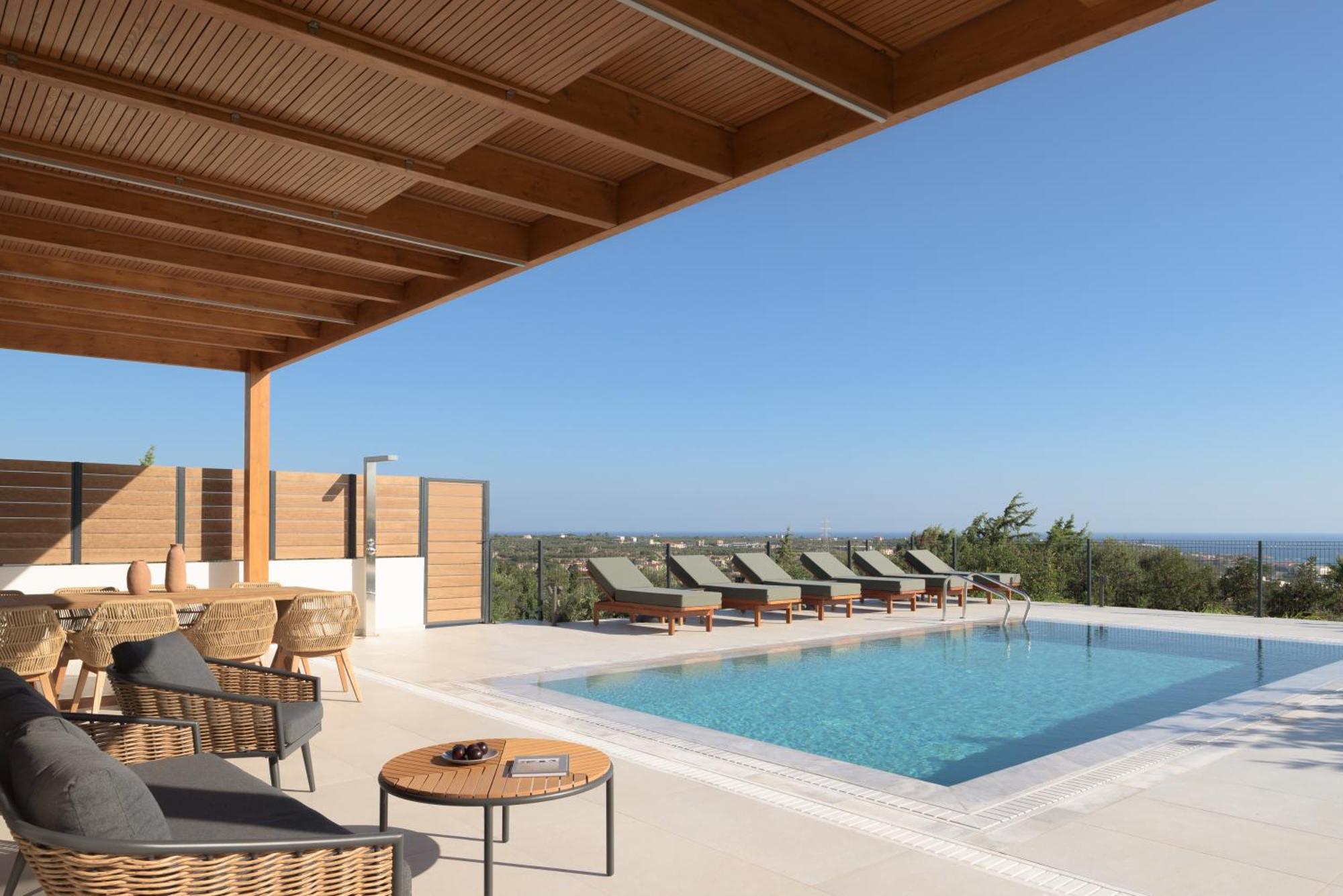 Villa Olvios Villas, With 35m2 Pool & Seaviews, By Thinkvilla
