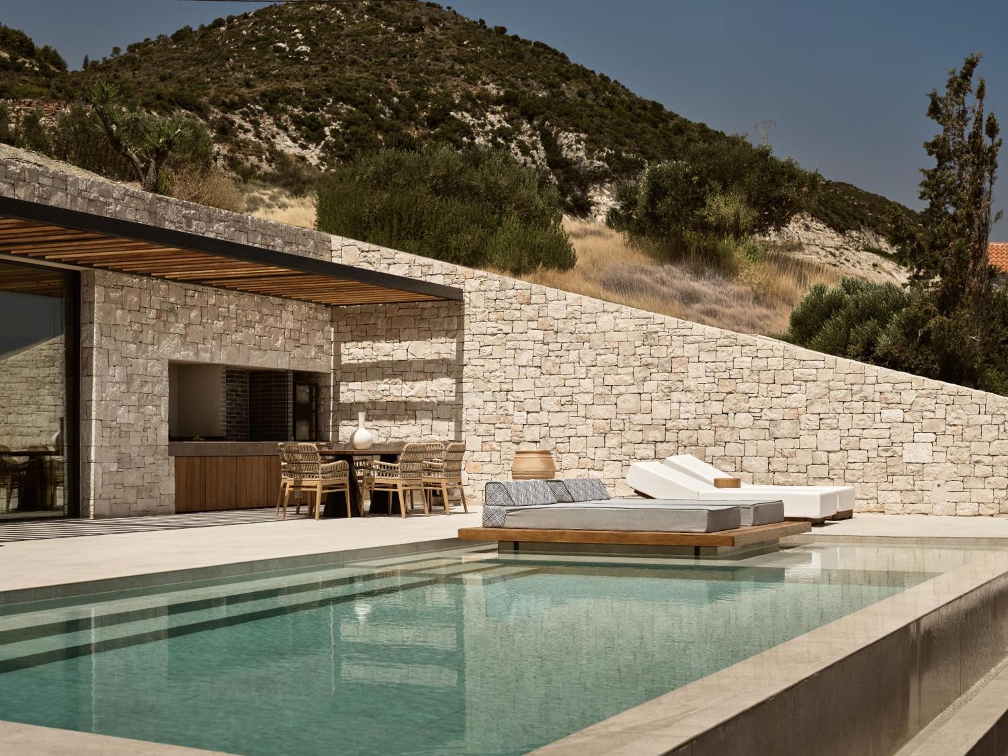 Villa Esthesis Beachfront Villas, With Heated Pool, By Thinkvilla Alykes (Zakynthos)