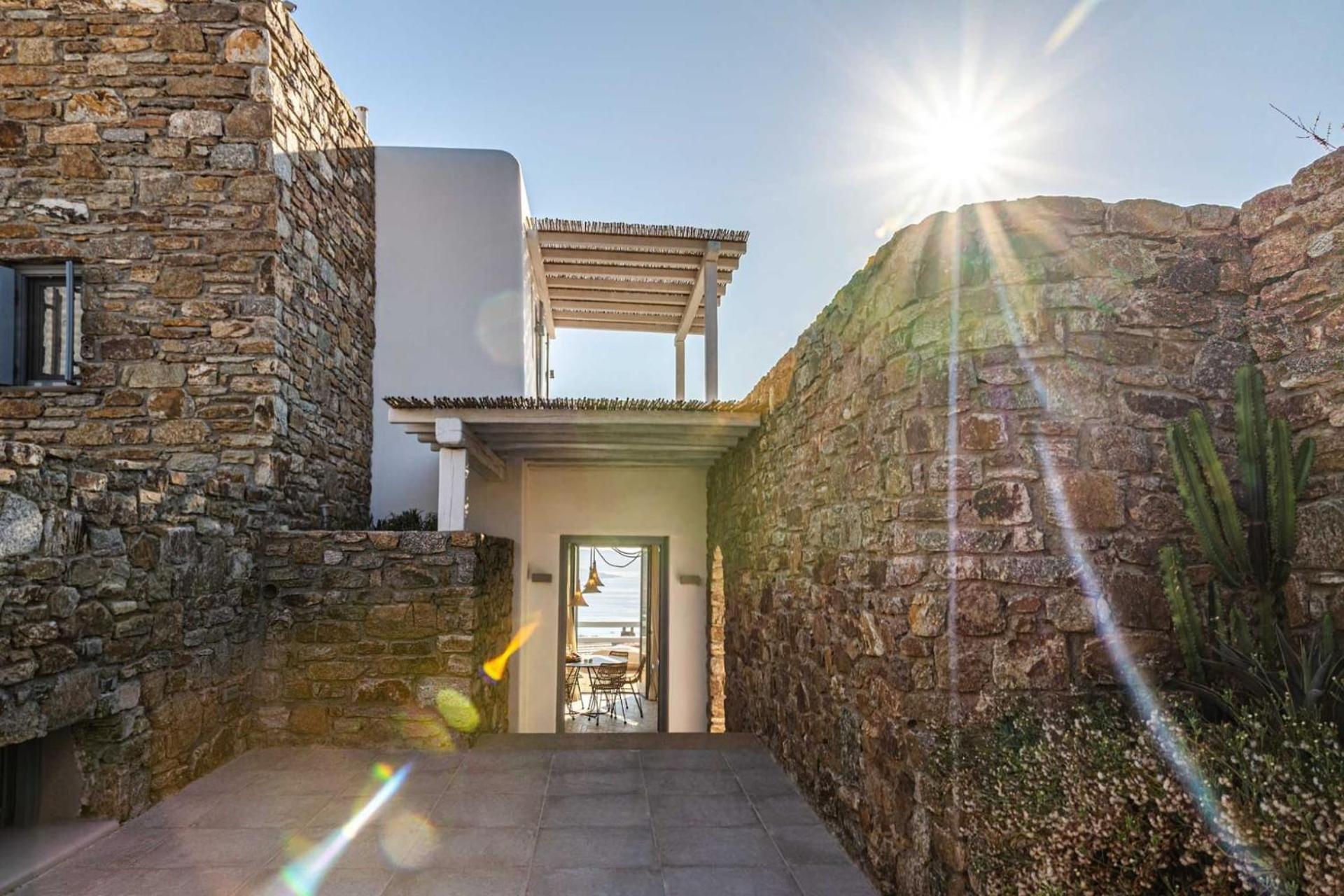 Splendid Mykonos Villa Villa Agape 5 Bedrooms Private Pool With Stunning Sea Views Outdoor Lounge Dining Area Hot Tub Kalafatis *