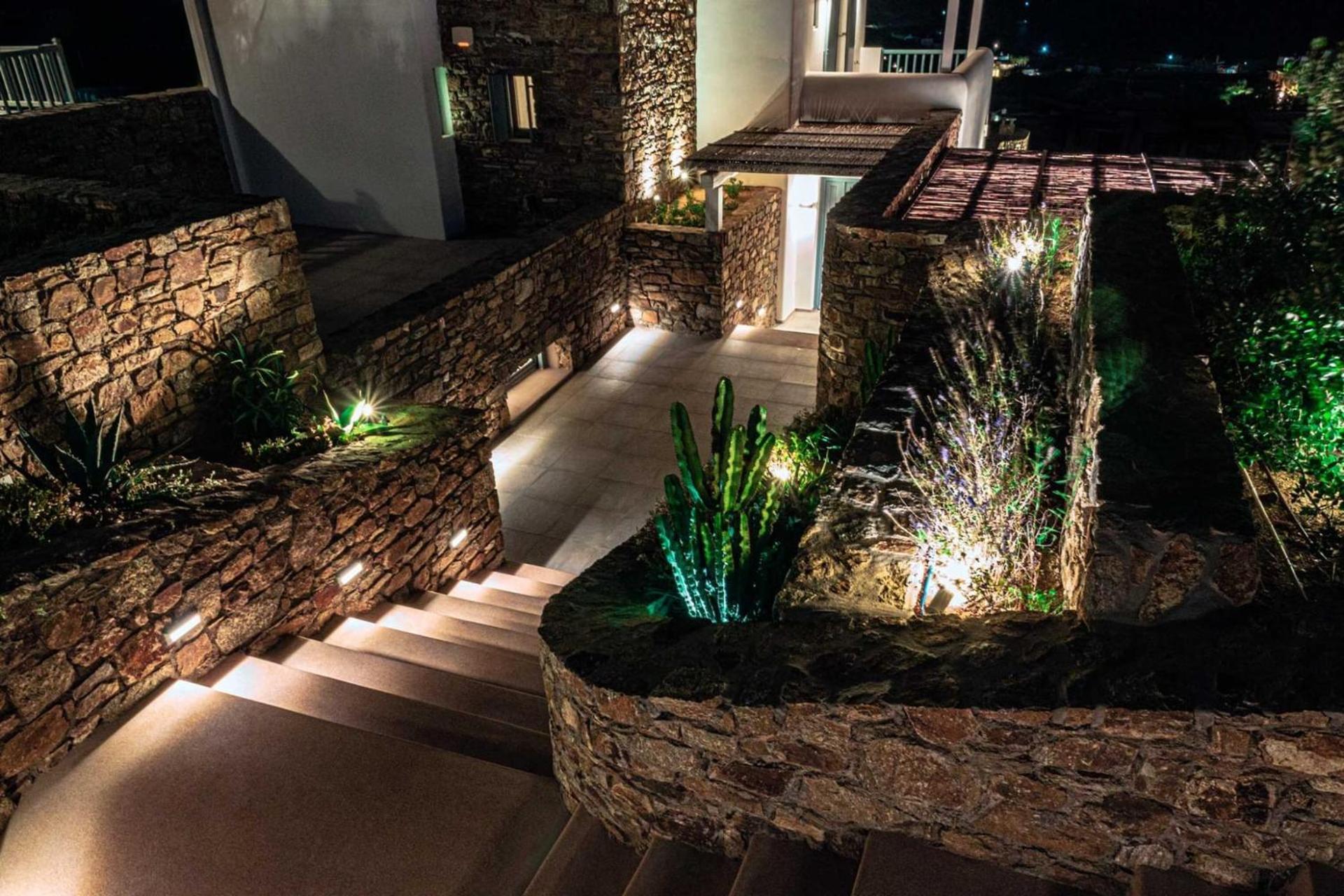 Villa Splendid Mykonos Villa Villa Agape 5 Bedrooms Private Pool With Stunning Sea Views Outdoor Lounge Dining Area Hot Tub Kalafatis *