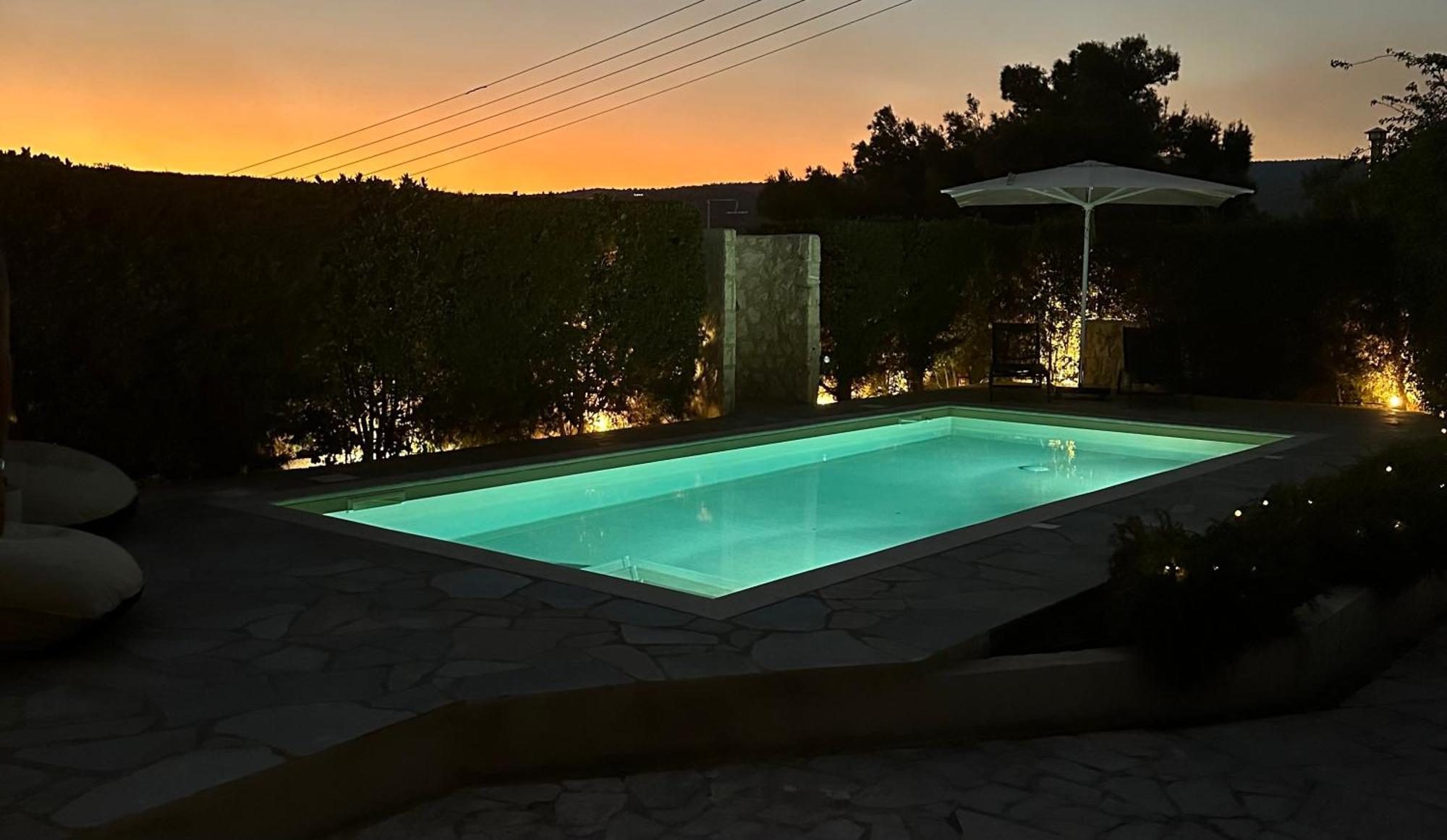 Agia Marina 5m Walk To The With Private Pool