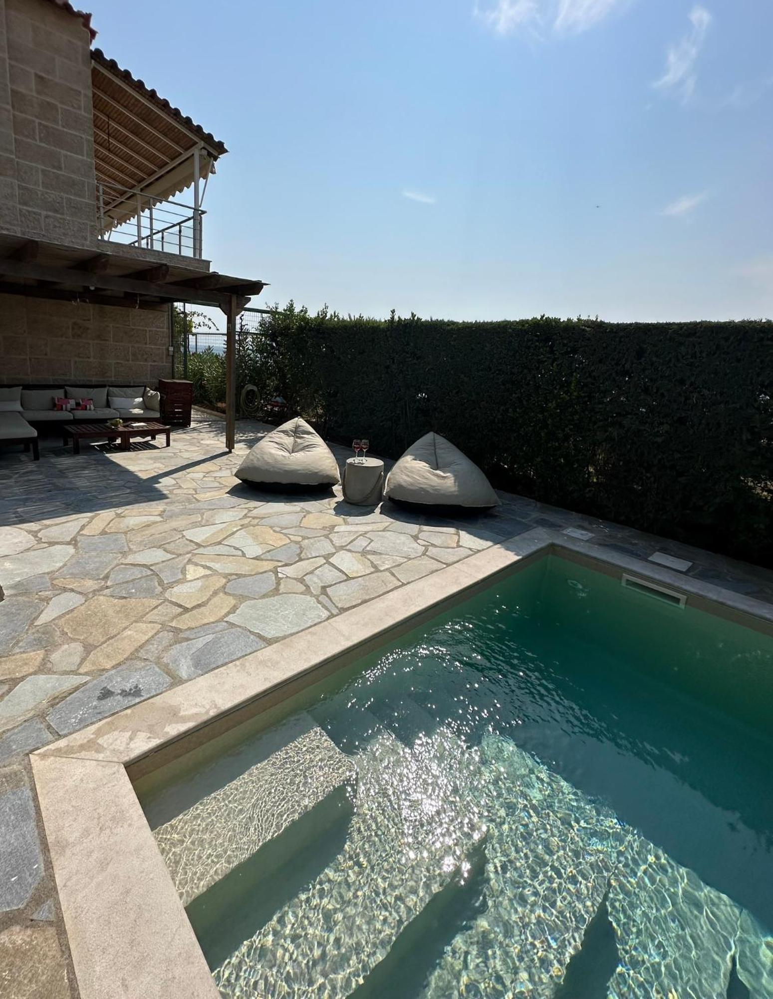 Agia Marina 5m Walk To The With Private Pool Holiday home *