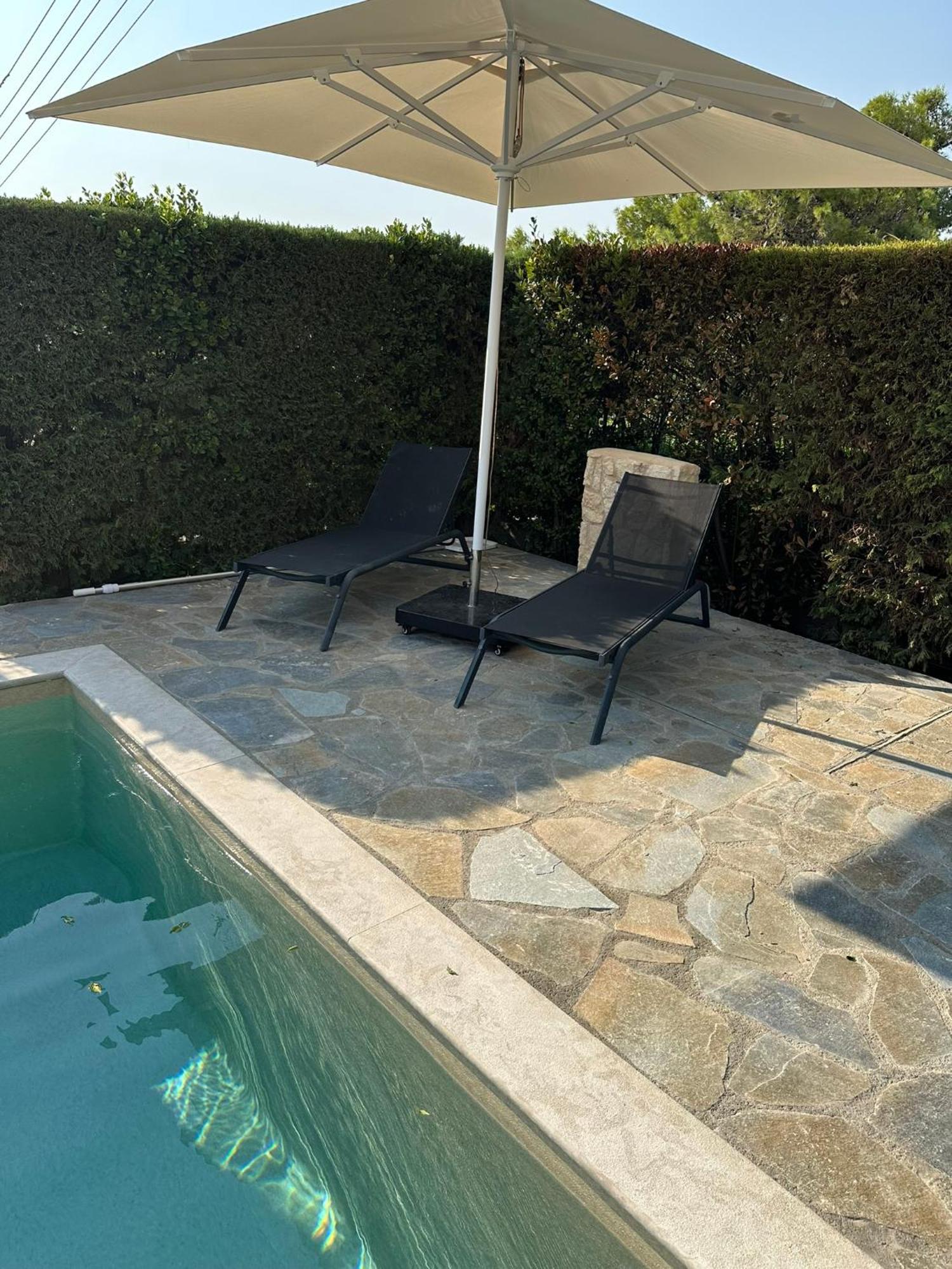 Agia Marina 5m Walk To The With Private Pool Holiday home