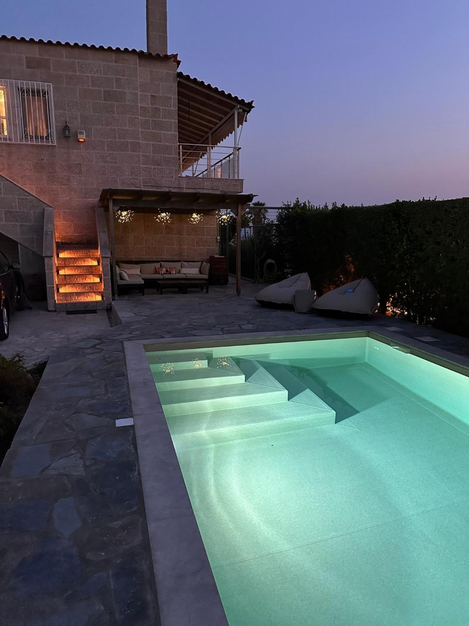 Holiday home Agia Marina 5m Walk To The With Private Pool