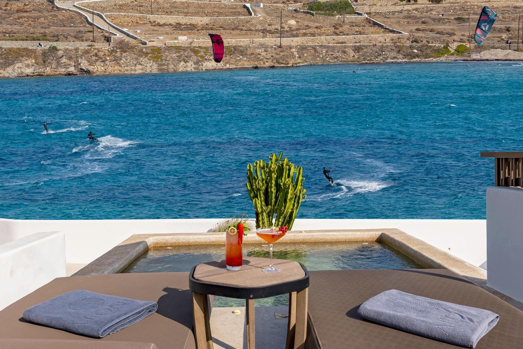 Aeonic And Mykonos Town