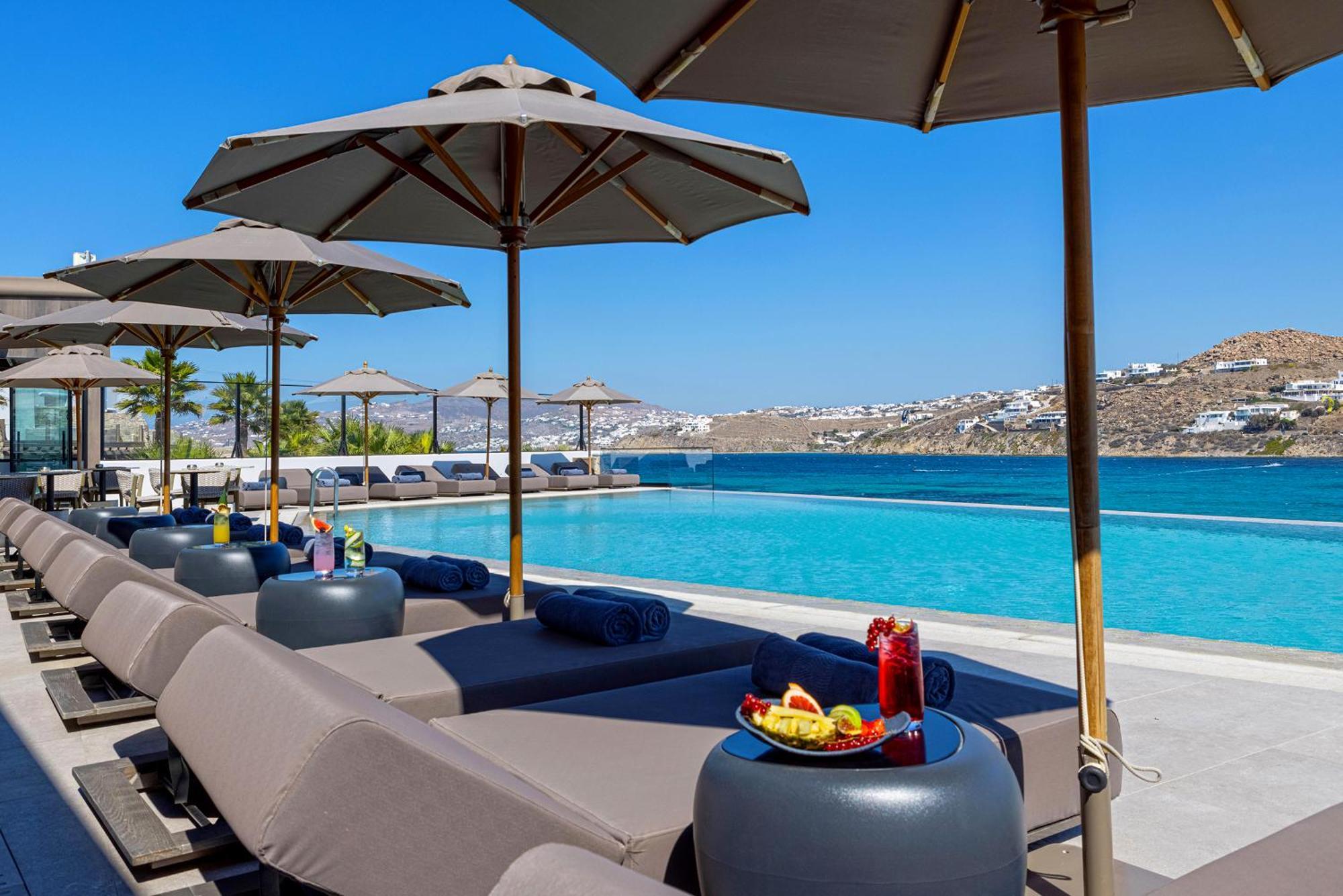 Aeonic And Mykonos Town