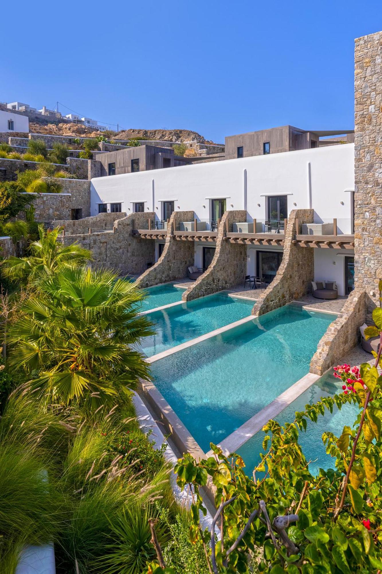 Aeonic And Mykonos Town
