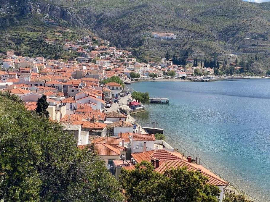 κοράλι, παραλία λίμνης Holiday home Limni (Evia)