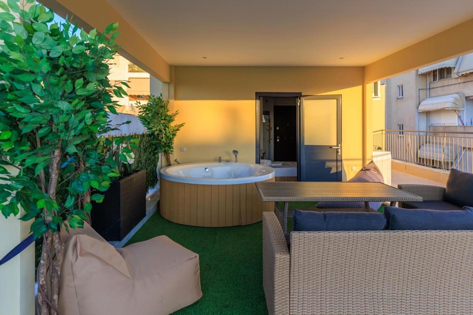 Apartment Aiolos Super Lux Jucuzzi Nea Smyrni Centre Athens