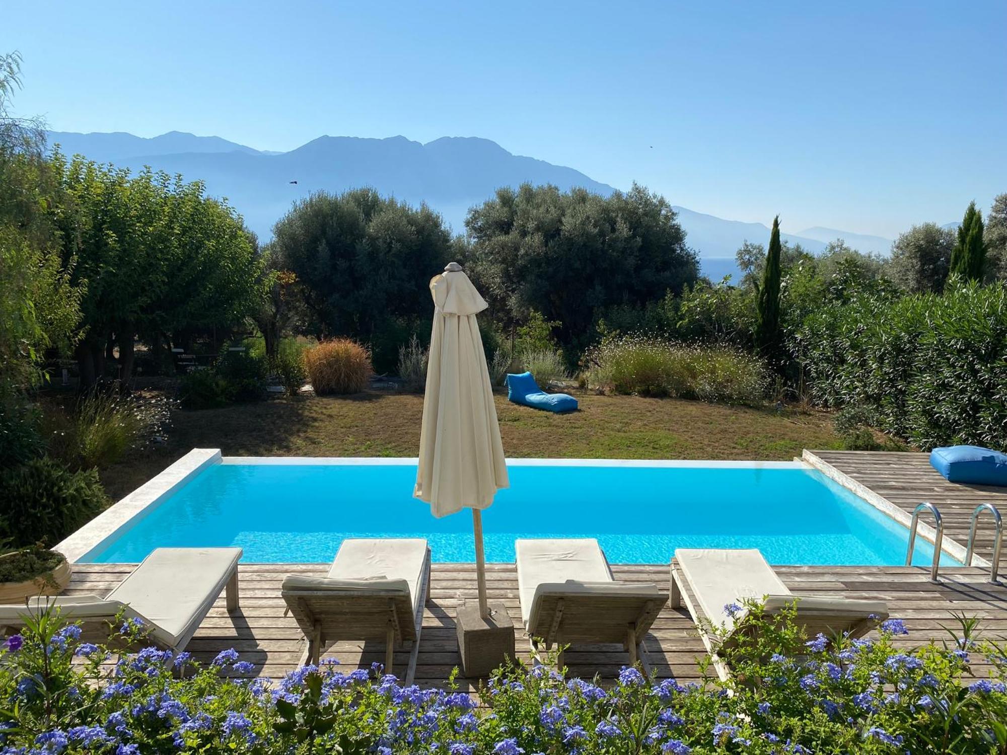 Villa Mouria Private Just 200m From The Sea Pogonia