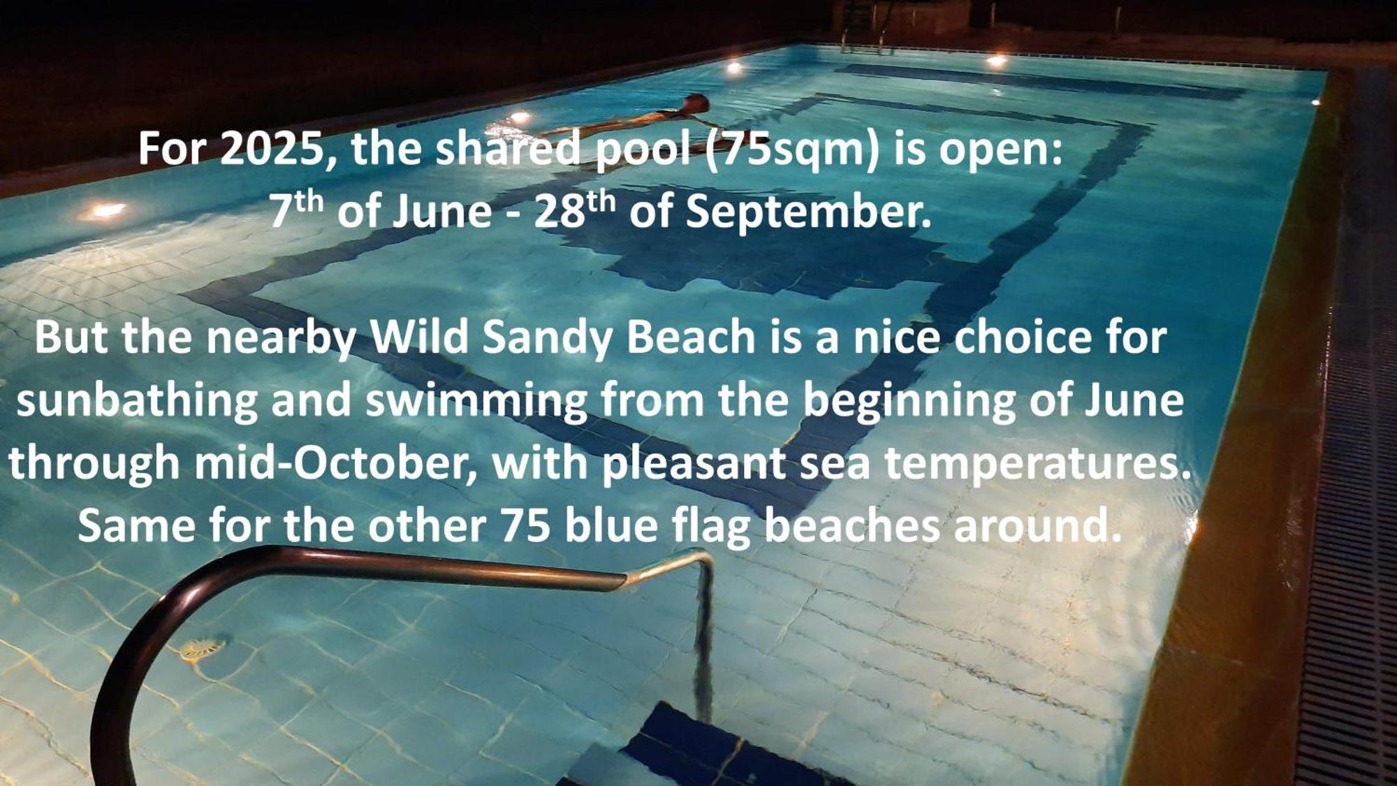Blue Pastel-cliffside Villa, Shared Pool, Wild Sandy Nearby Holiday home