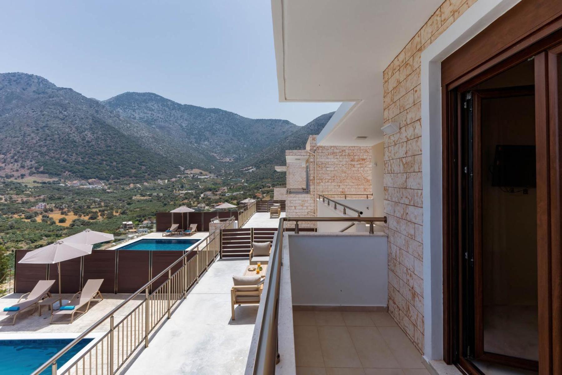 Villa Brikis - With 3 Private Pools Bali (Crete)