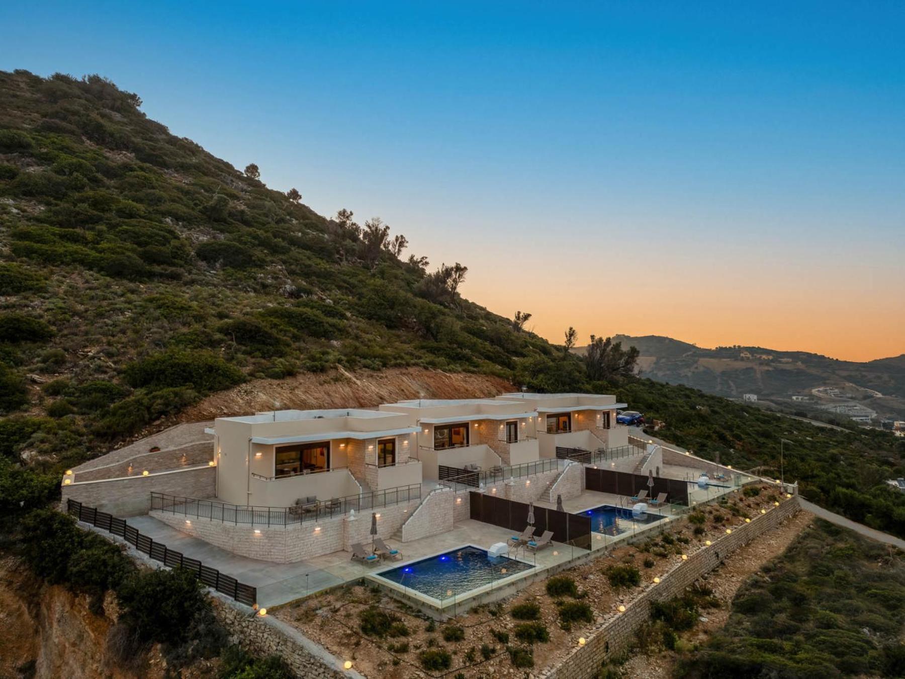 Brikis - With 3 Private Pools * Bali (Crete)