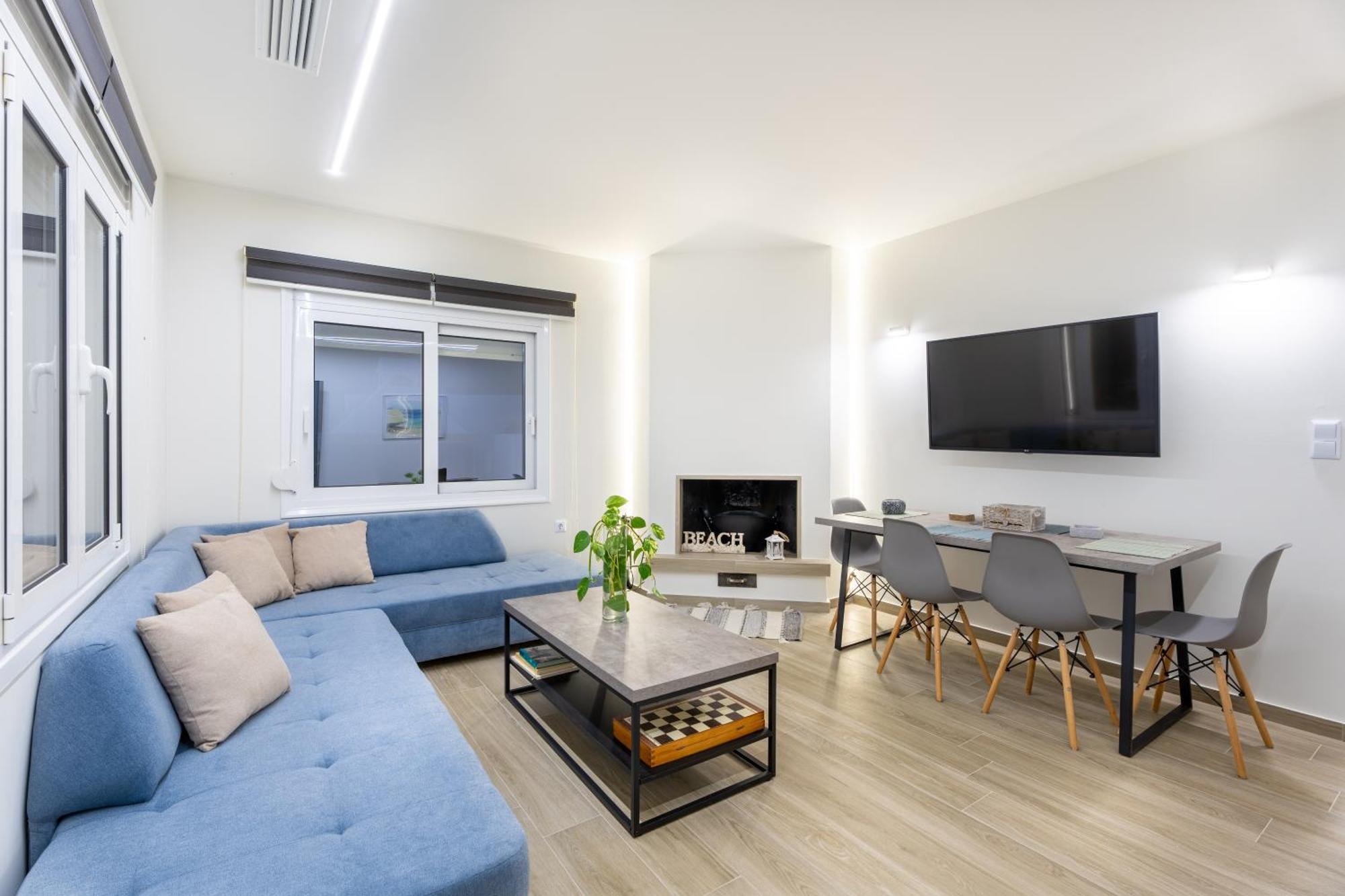 Zoe' Sense Seaside Pool - Corpus Apartment Keratokampos