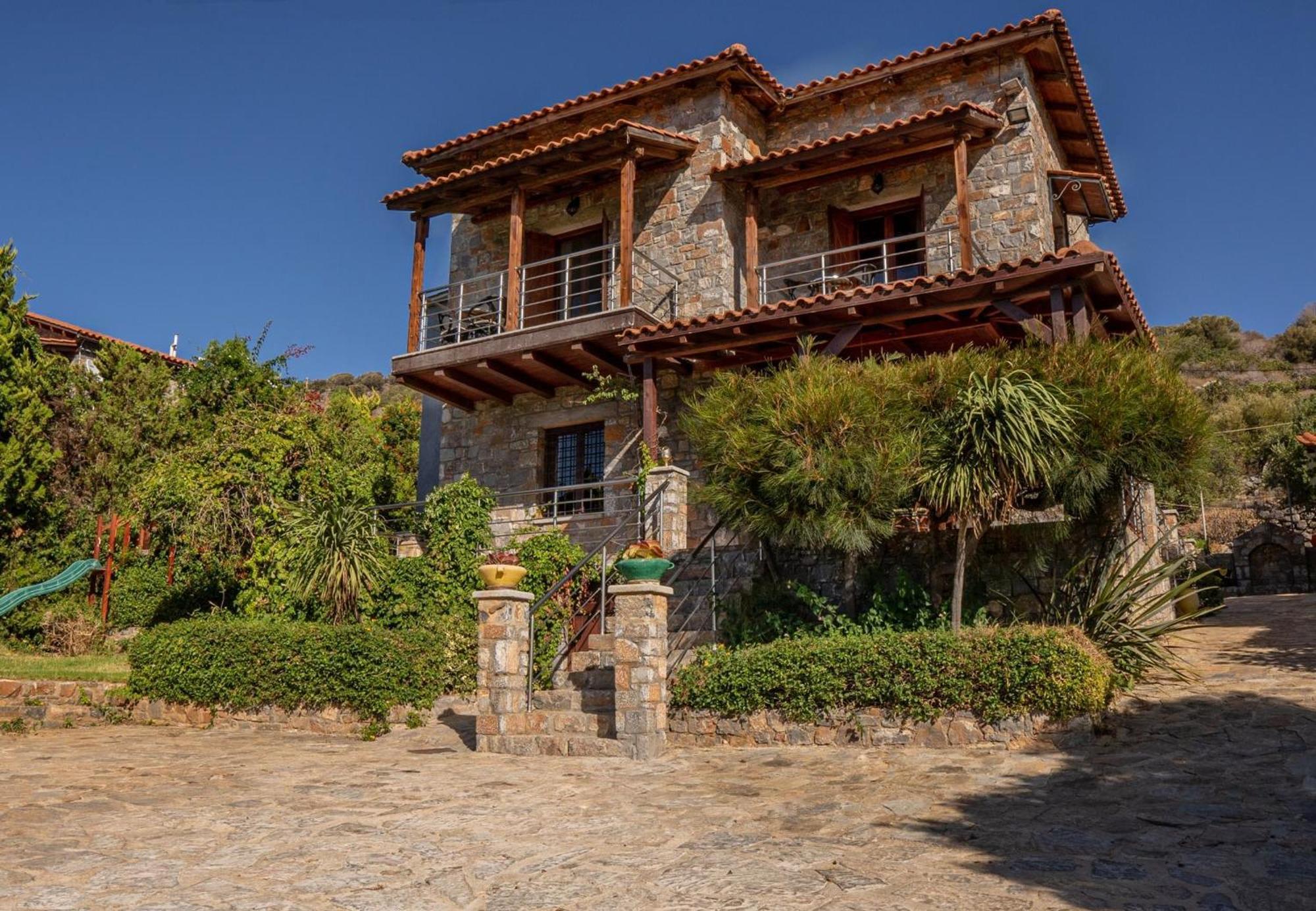 Iris Stone Built Villa Milatos