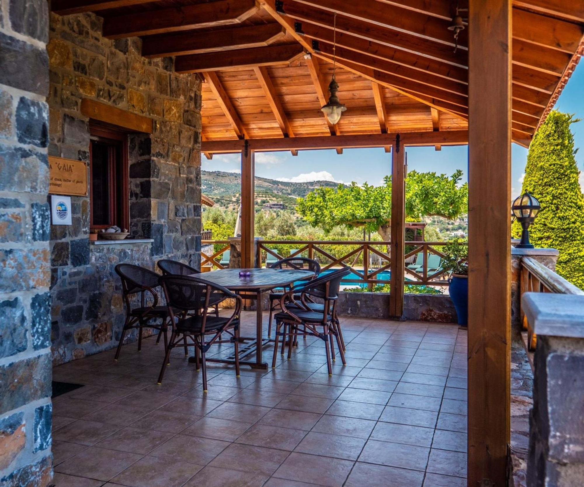 Gaia With Private Pool Villa Milatos