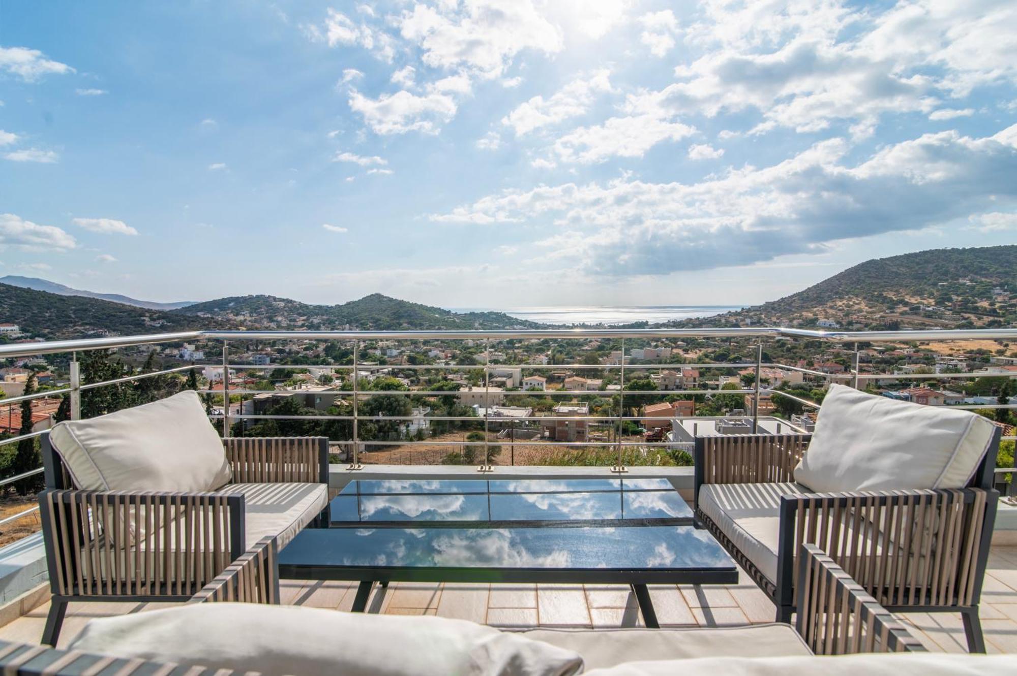 Azzura With Sea View & Private Pool At Athens Riviera Apartment *