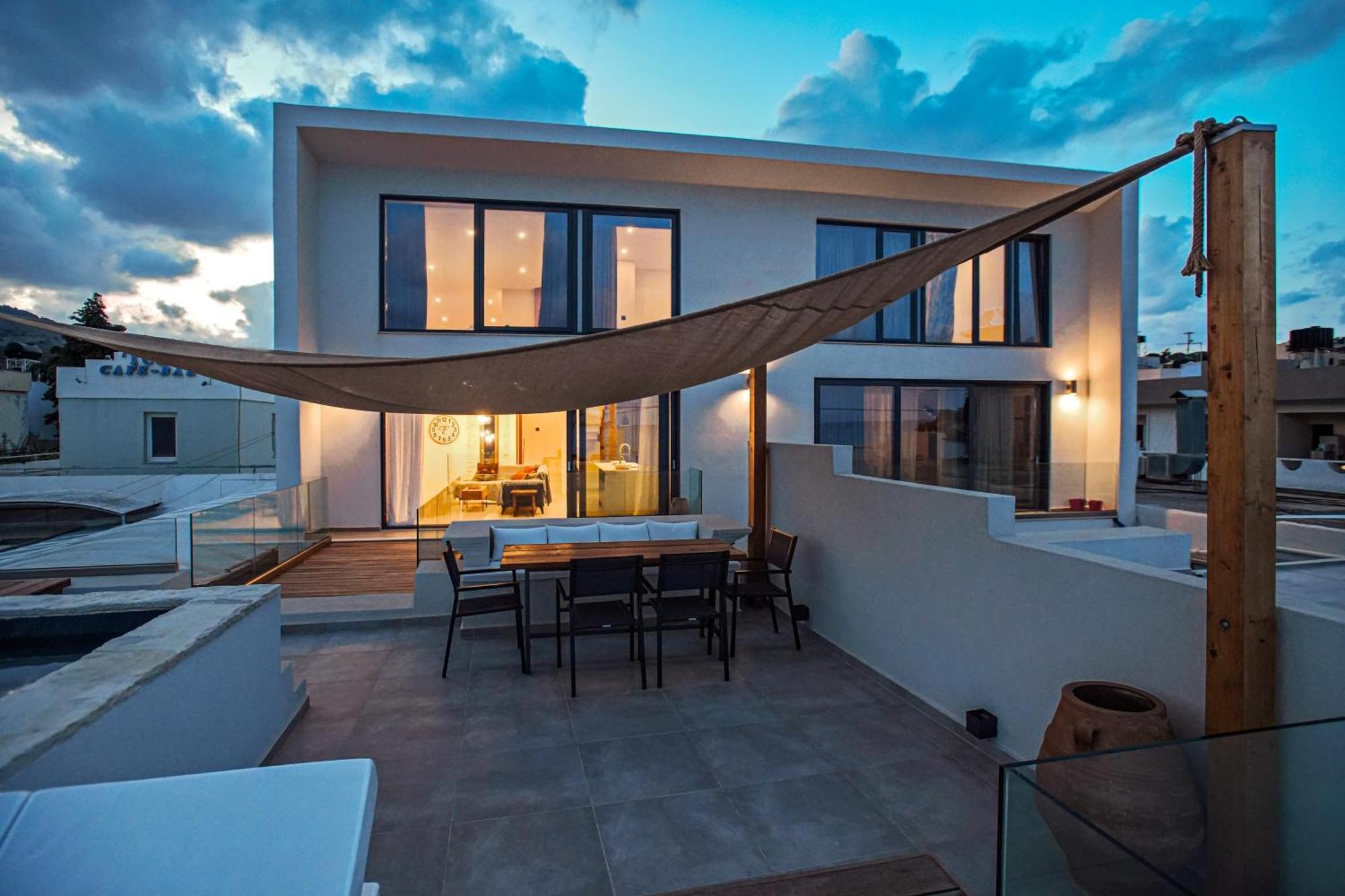 Theasis Beachfront With Terrace Seconds From The By Hospi Villa Agia Pelagia (Crete)