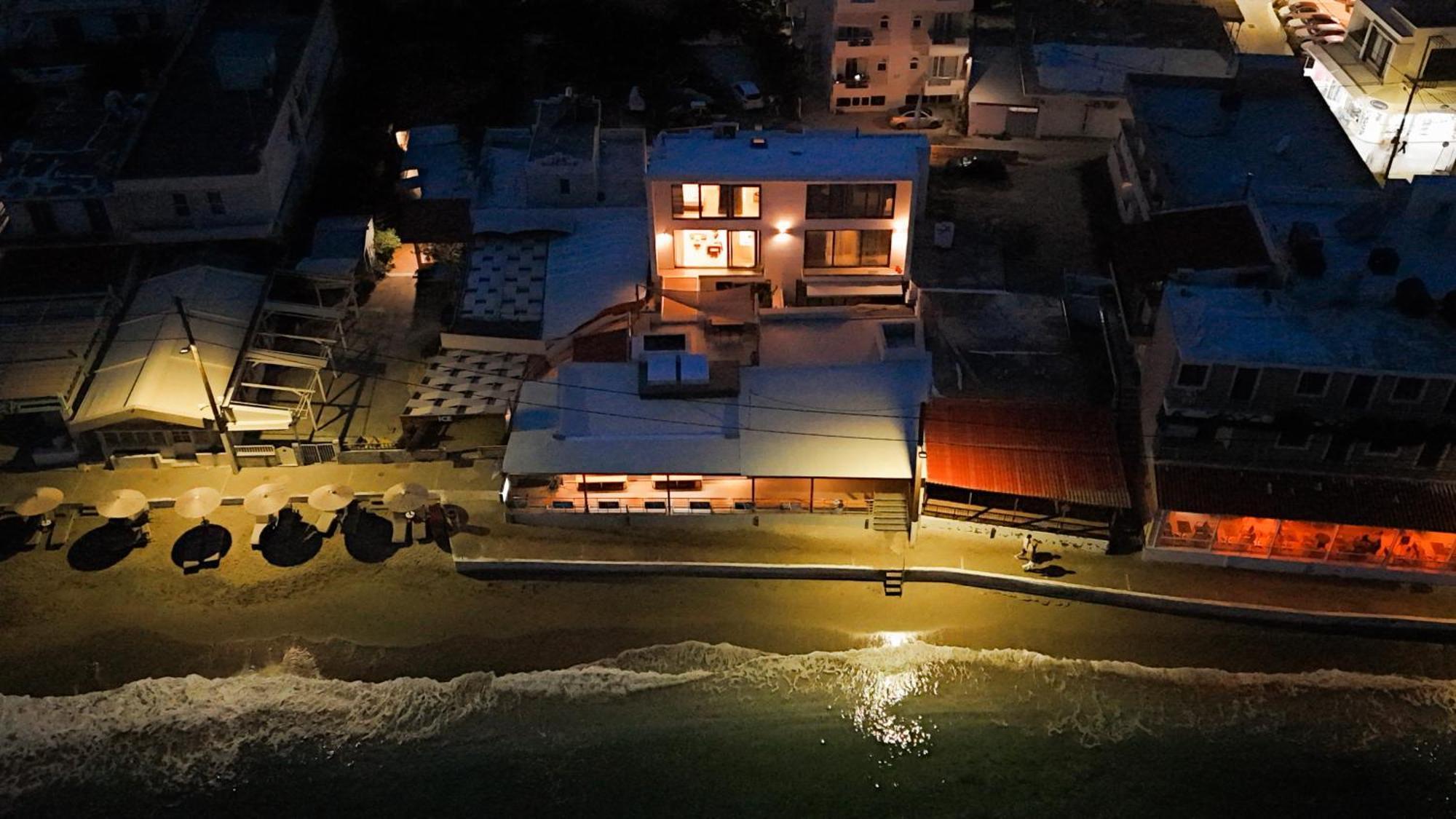 Theasis Beachfront With Terrace Seconds From The By Hospi * Agia Pelagia (Crete)