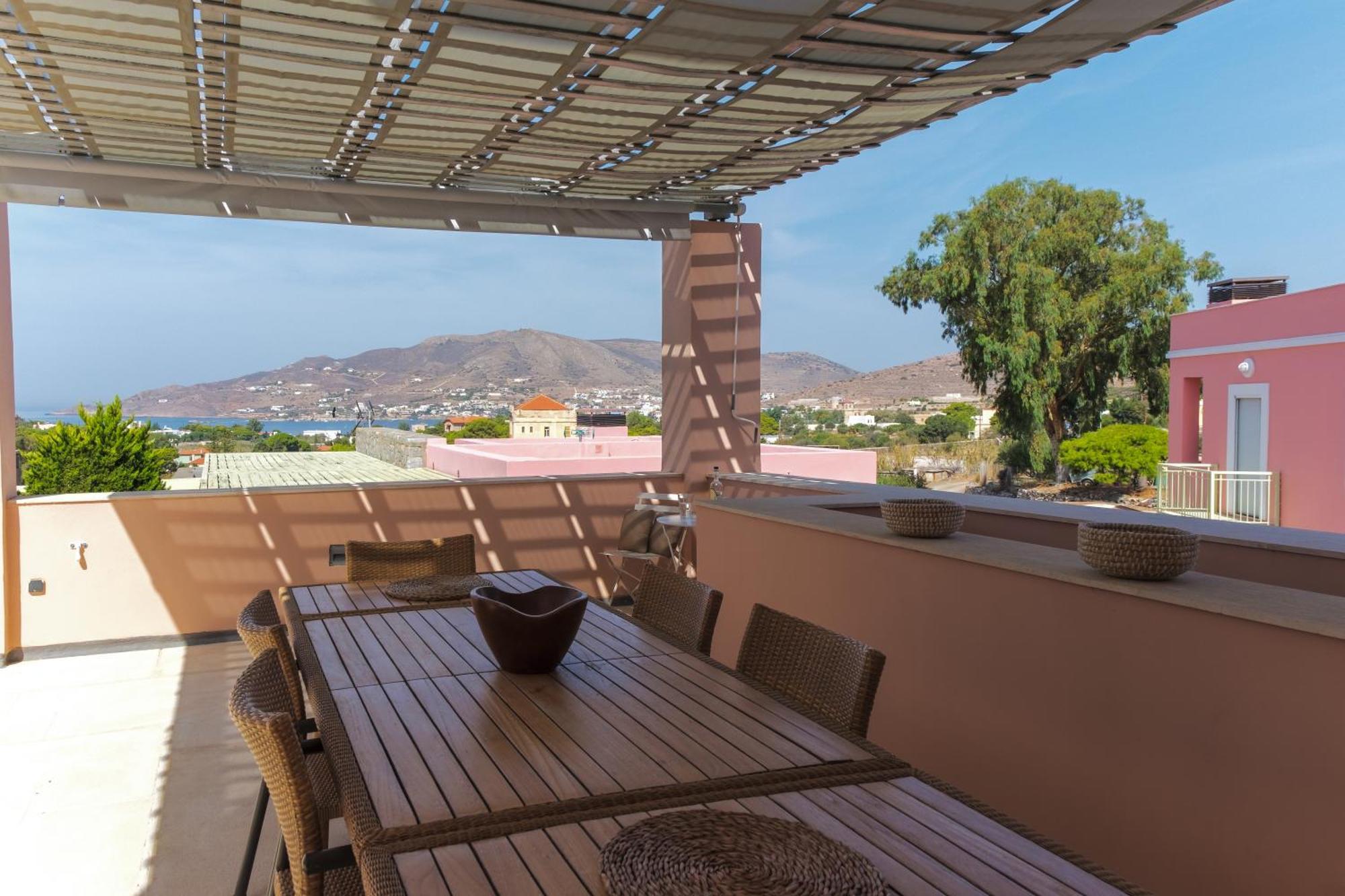 Villa Zoi With Sunset & Sea Views In Poseidonia, Syros Posidhonia (Syros)
