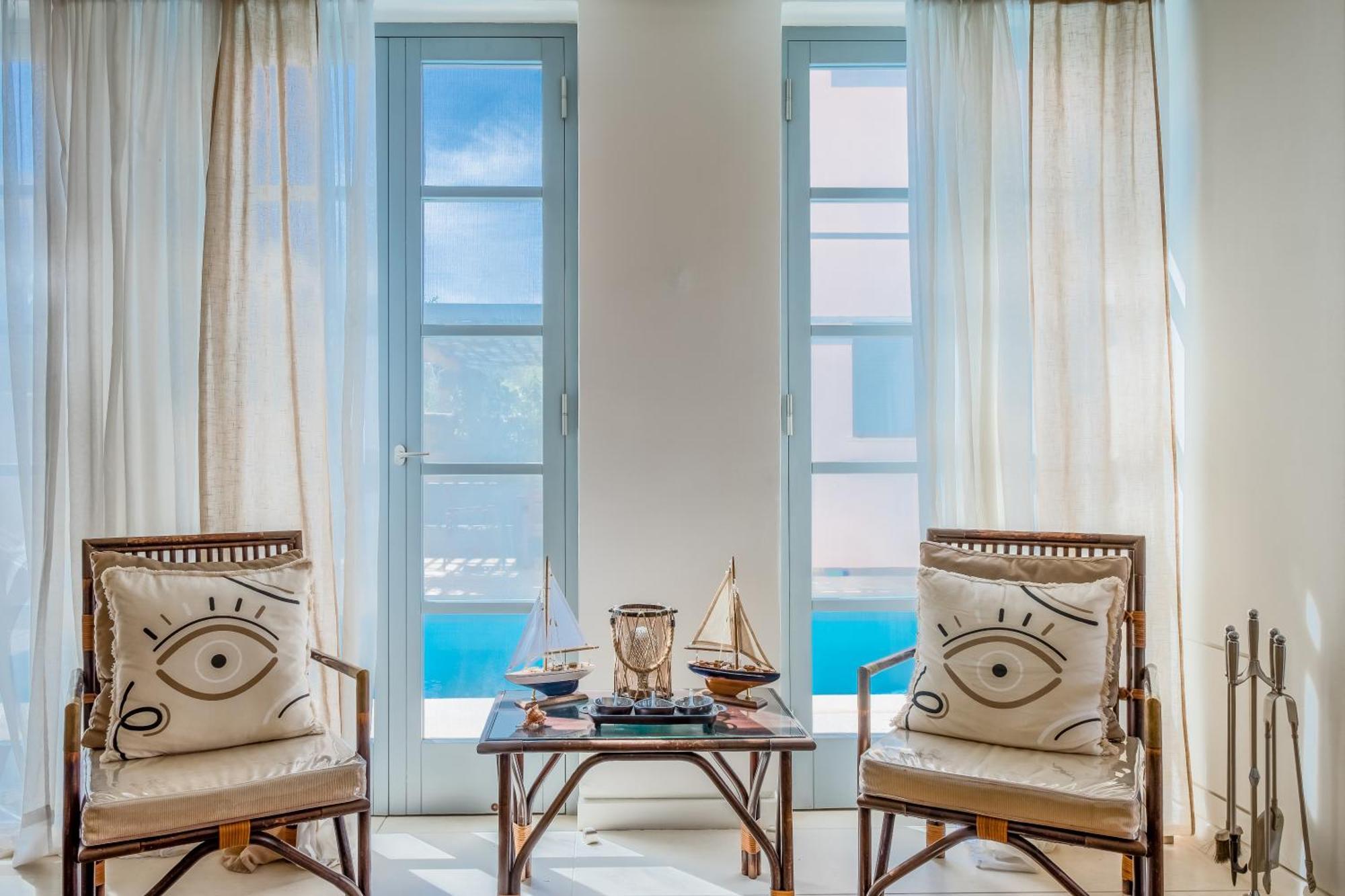 Zoi With Sunset & Sea Views In Poseidonia, Syros *