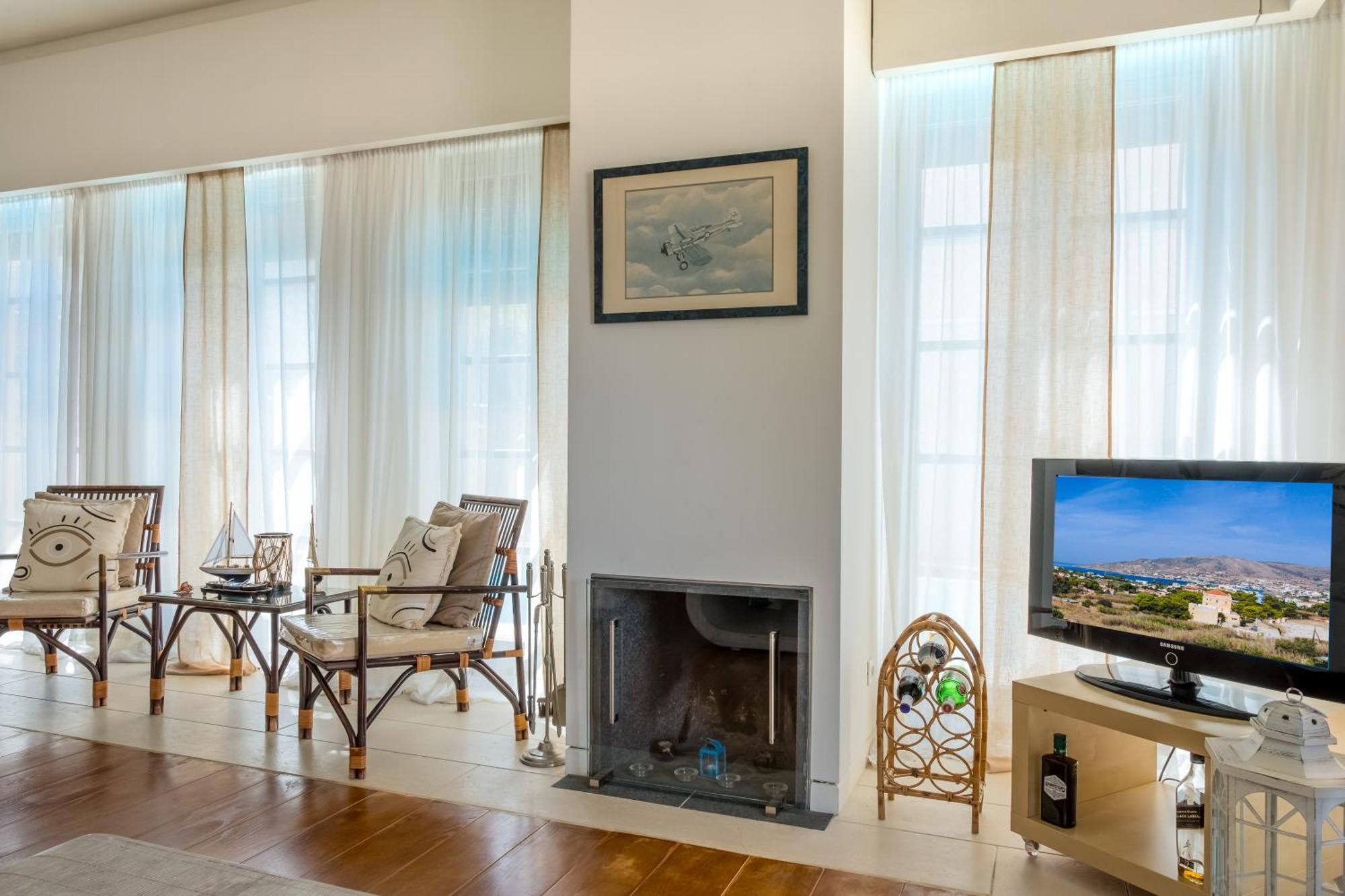 Zoi With Sunset & Sea Views In Poseidonia, Syros *