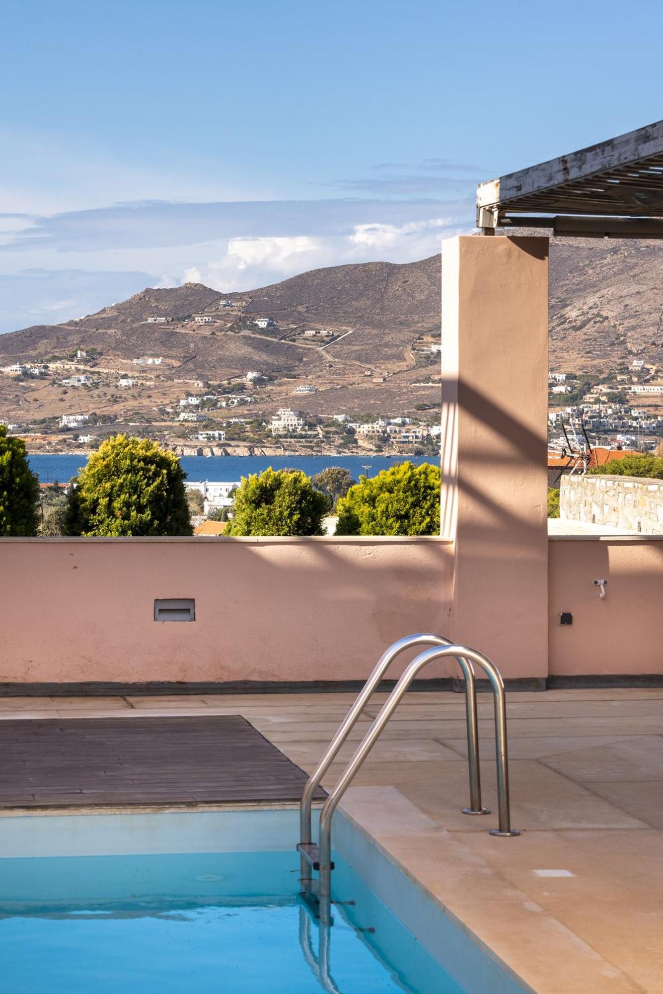 Villa Zoi With Sunset & Sea Views In Poseidonia, Syros Posidhonia (Syros)