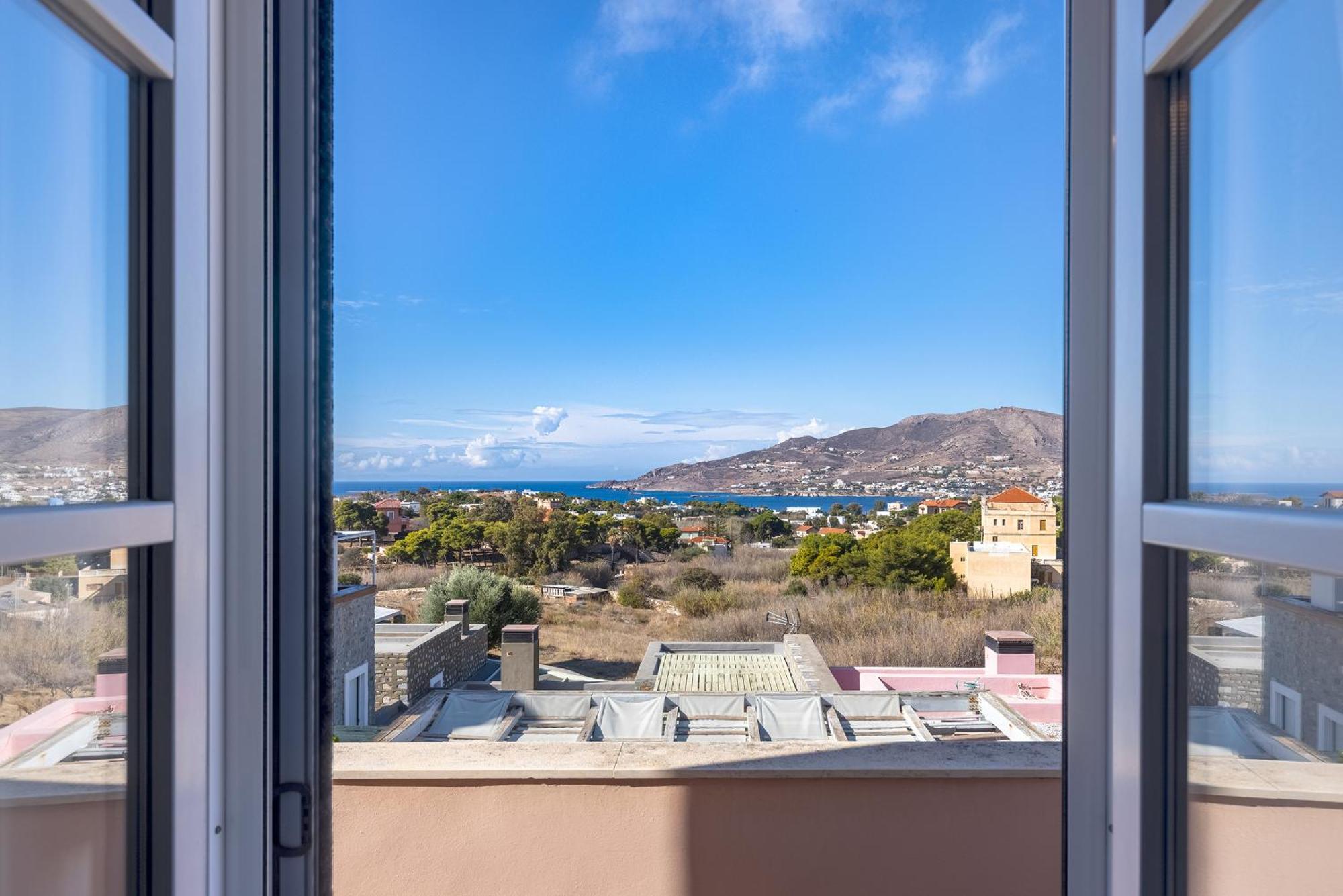 Villa Zoi With Sunset & Sea Views In Poseidonia, Syros Posidhonia (Syros)