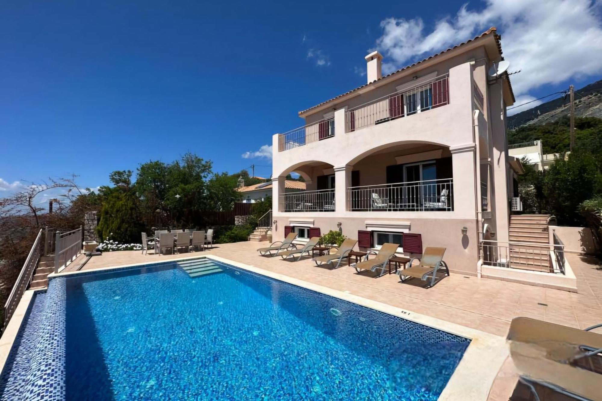 Villa Ionion Pelagos - Infinity Pool With Magnificent Sea Views! Vlachata