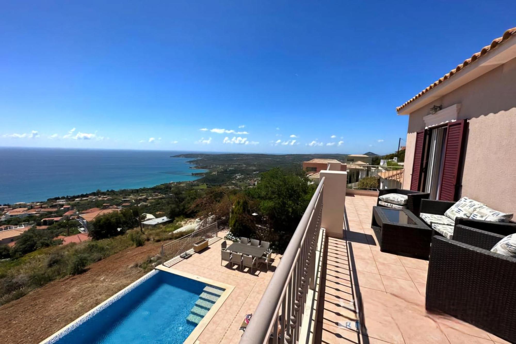 Ionion Pelagos - Infinity Pool With Magnificent Sea Views! * Vlachata