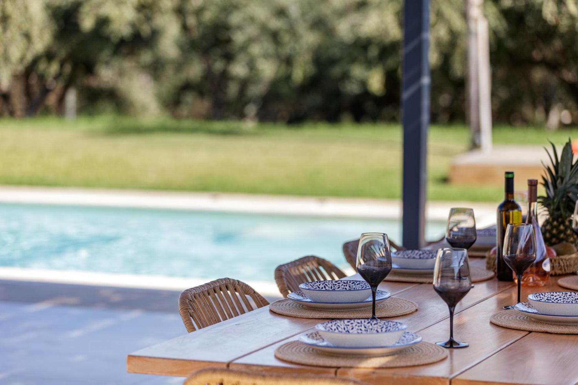 Quiet Aviana,garden, Heated Pool,bbq,jacuzzi Gerani (Chania)