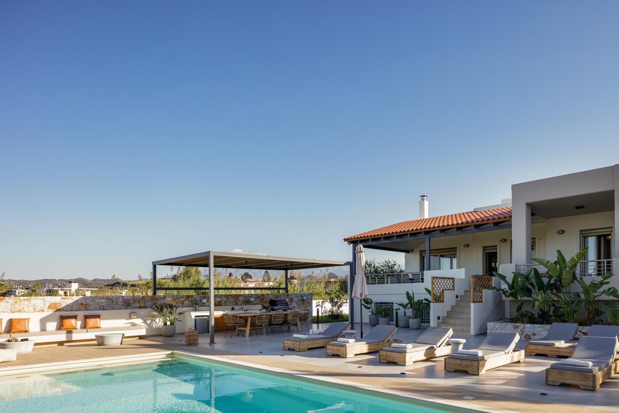 Quiet Aviana,garden, Heated Pool,bbq,jacuzzi * Gerani (Chania)