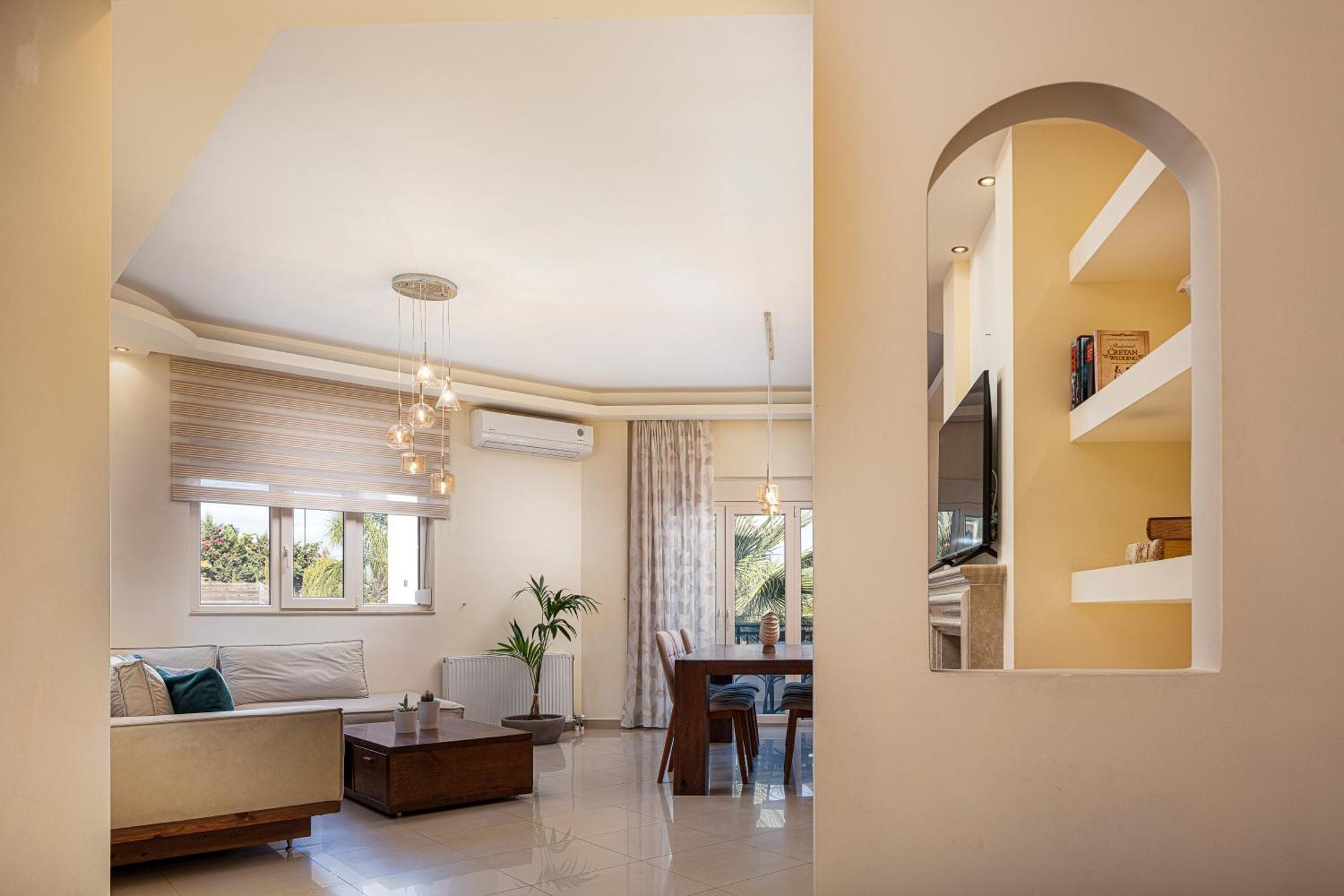 Villa Eva & Dimitrios Villas, Captivating Oasis With Pools & Bbq, By Thinkvilla Panormos (Crete)