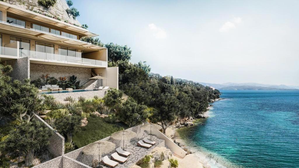 Ellysian Shores Beachfront Villa Glyfa