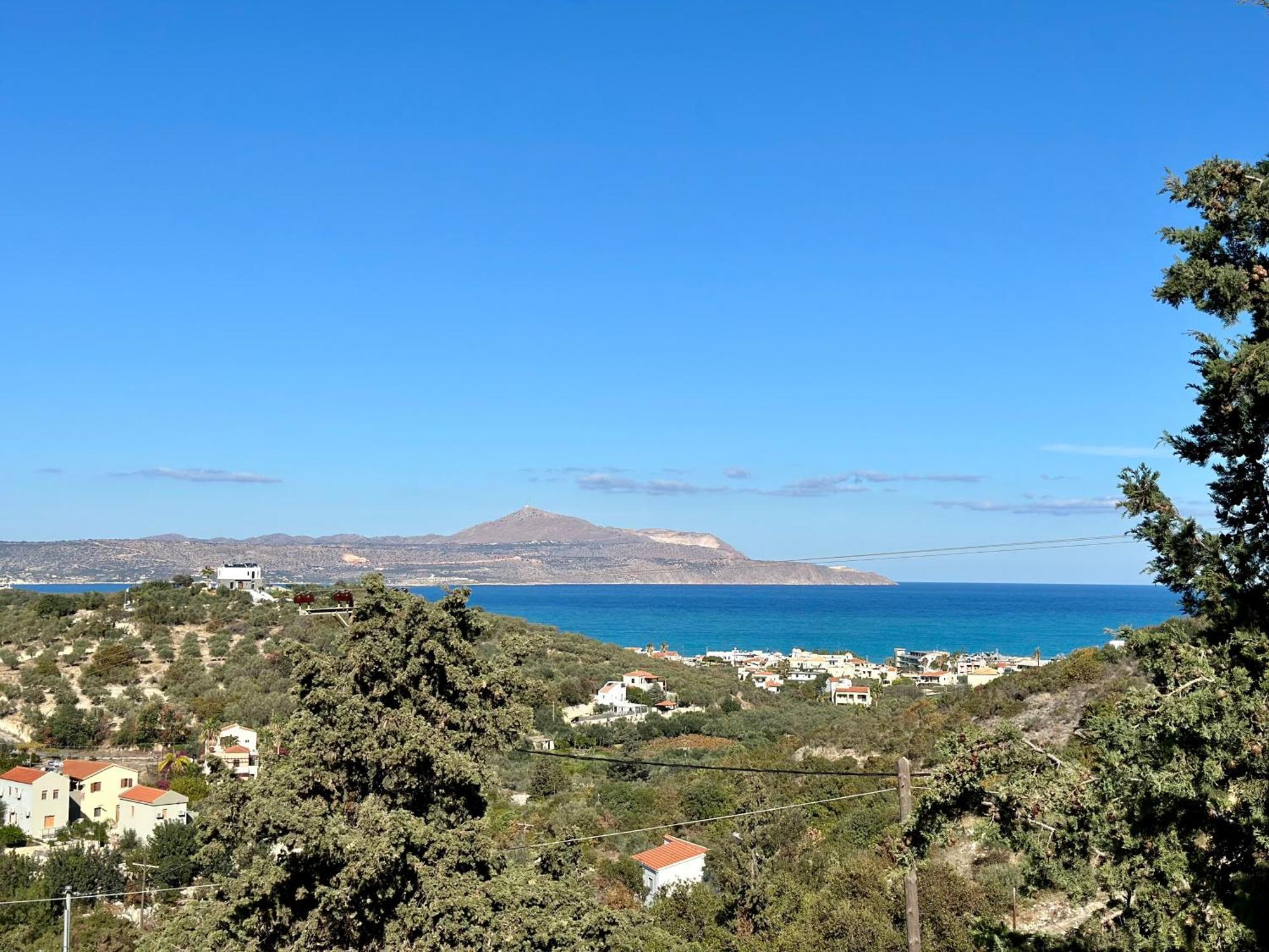 Sunray Sea And Mountain View * Almyrida (Crete)